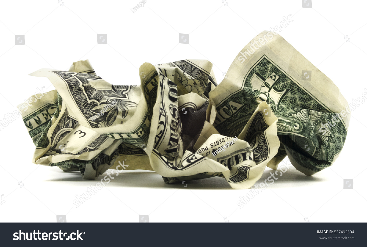 5,227 Crumpled dollar Images, Stock Photos & Vectors | Shutterstock