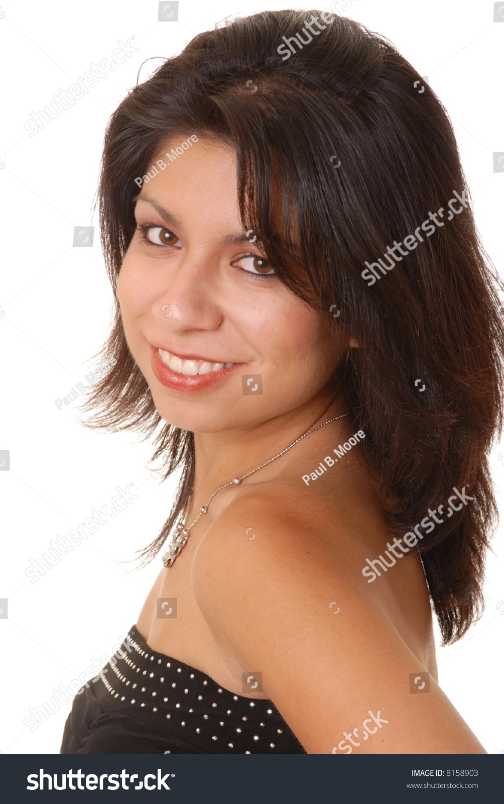 Isolated Image Sexy Latina Girl 스톡 사진 8158903 Shutterstock