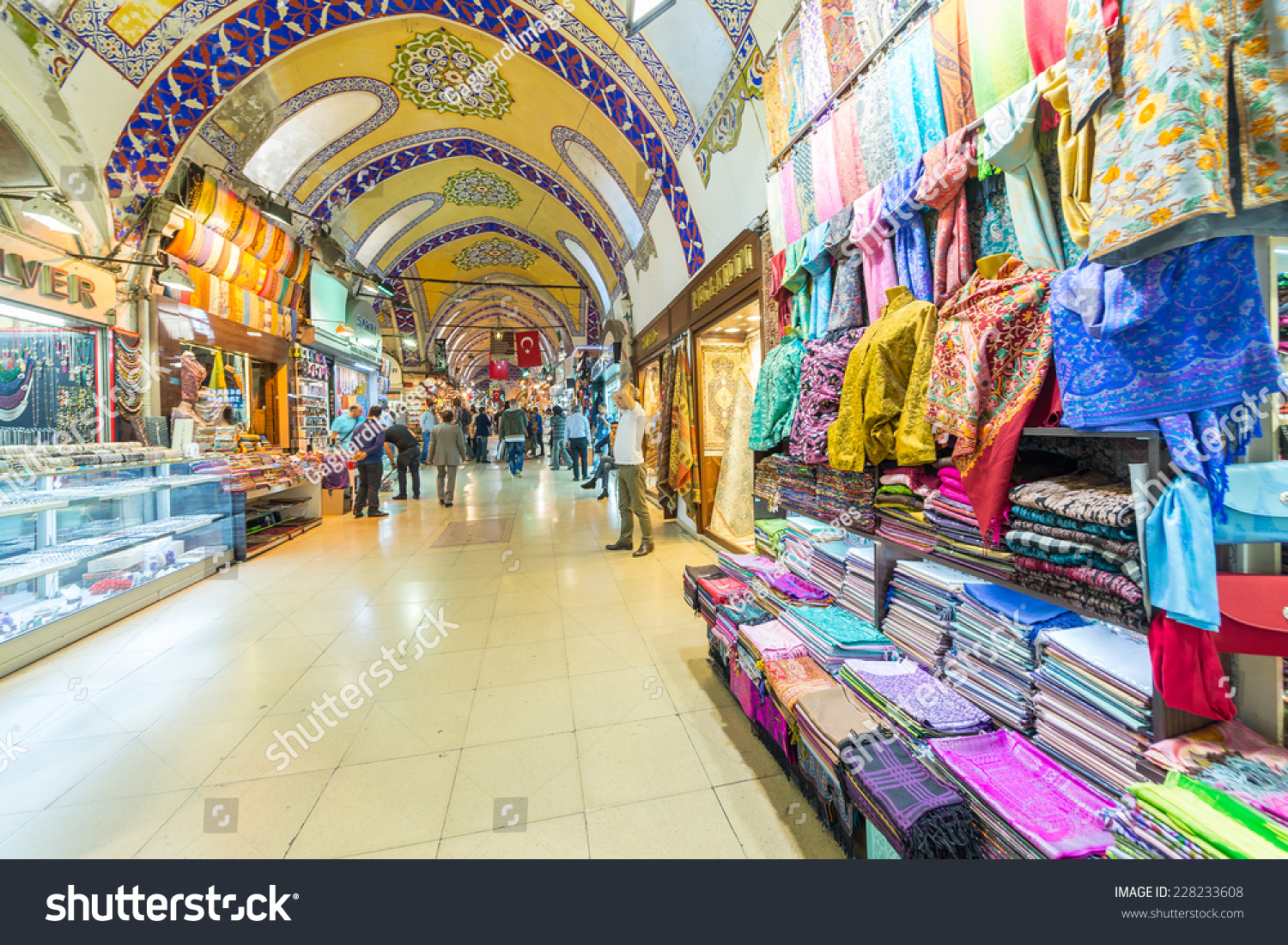 Istanbul Sep 15 Grand Bazaar Considered Stock Photo Edit Now