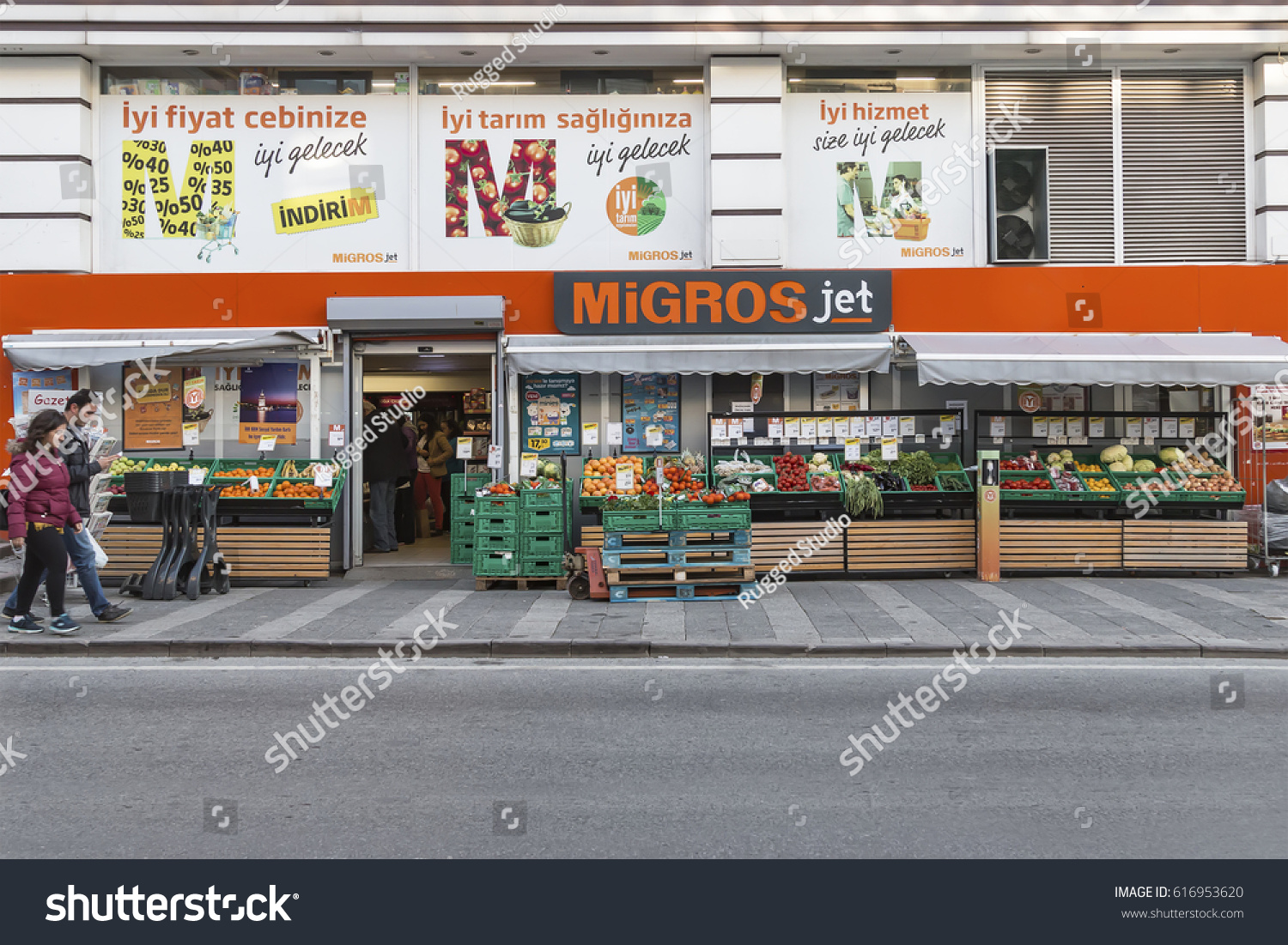 Istanbul Turkey April 03 2017 Migros Stock Image Download Now