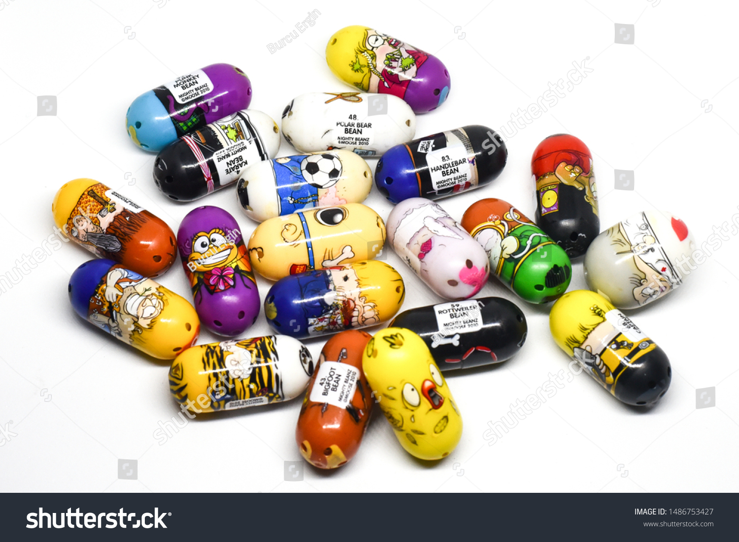 Istanbulturkeyaugust 19 Mighty Beans Collectible Toy Stock Photo Edit Now