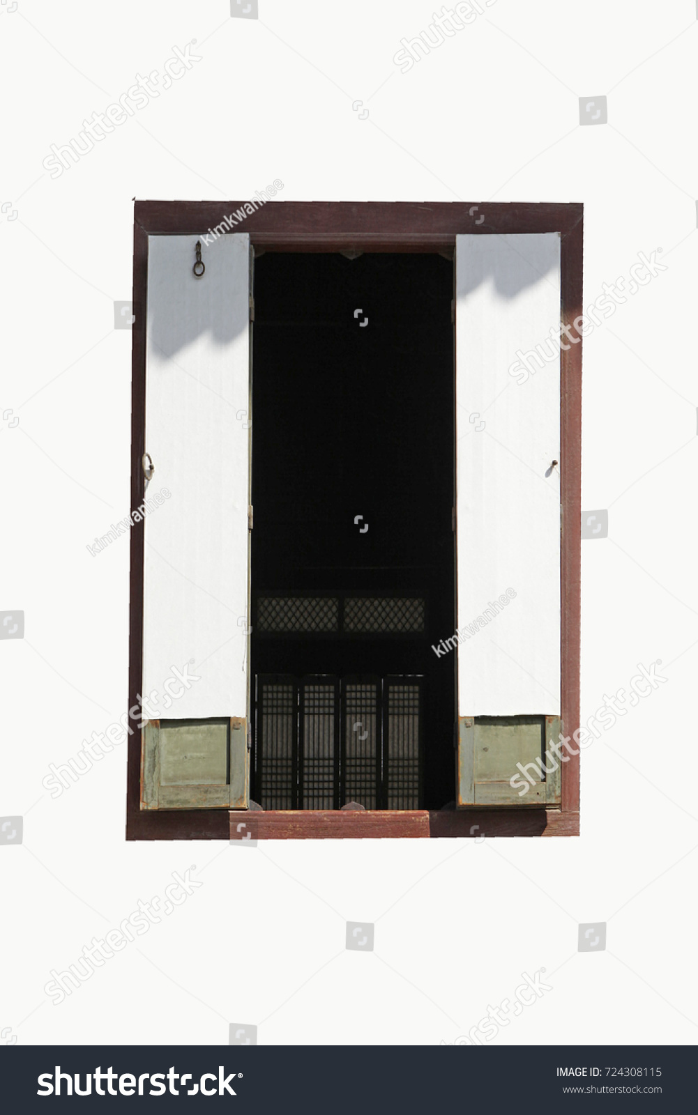 Appearance Door Window Gyeongbokg Palace Which Stock Photo It Is The Appearance Of A Door And Window In Gyeongbokg Palace Which