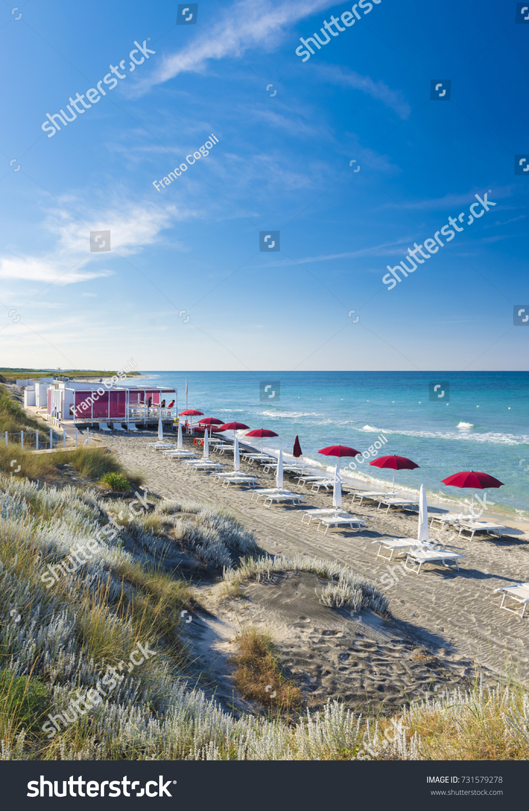 Italy Apulia Salento Le Cesine Locality Stock Photo Edit