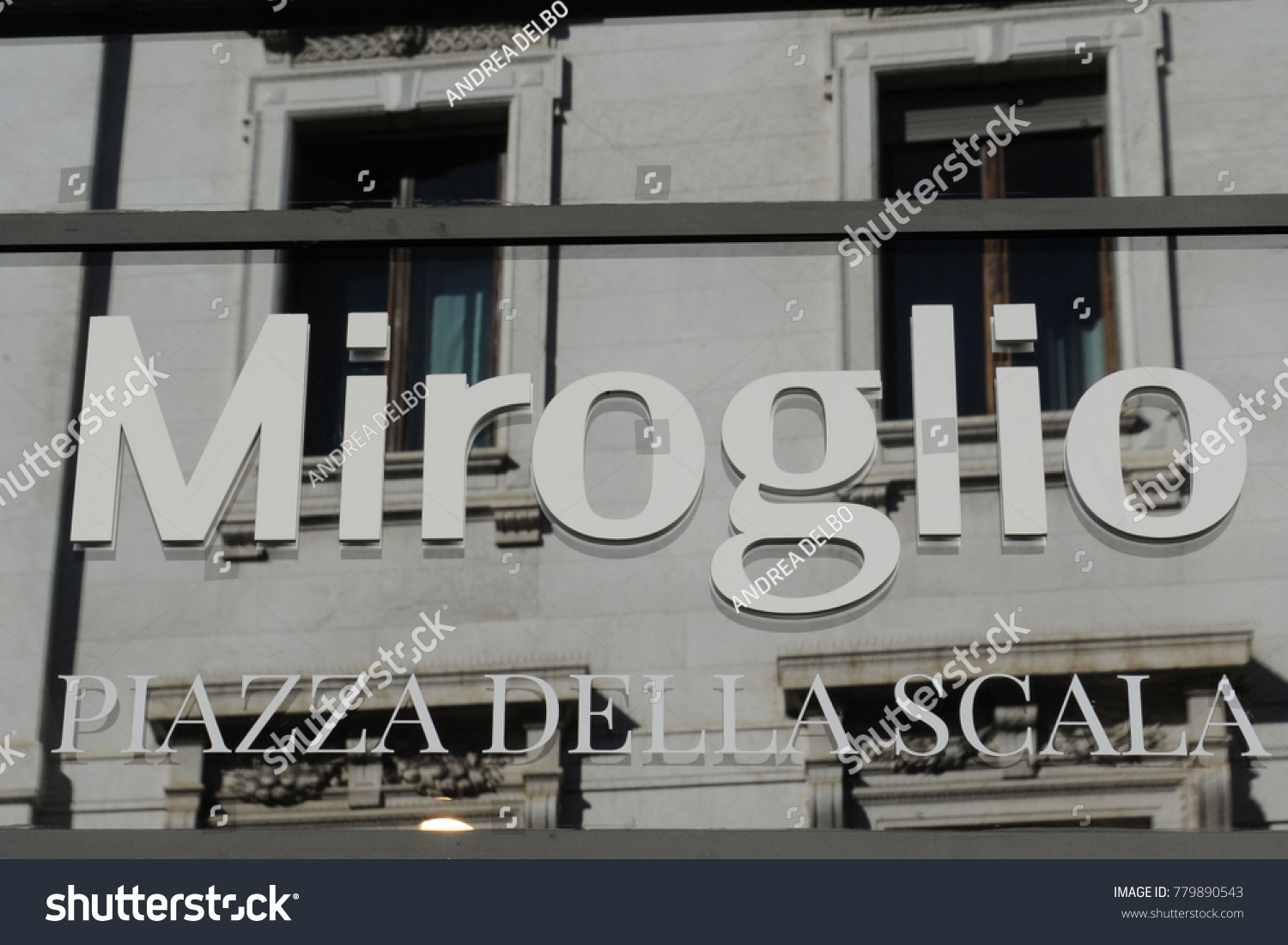 Italy Milan Dicember 222107 Miroglio Boutique Stock Photo 779890543 ...