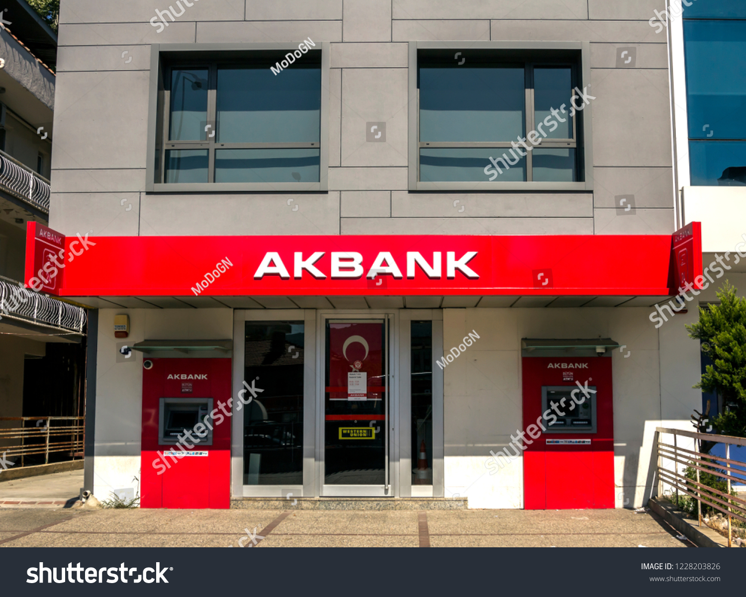 Izmir Turkey 28 July 2018 Akbank Stock Photo Edit Now 1228203826