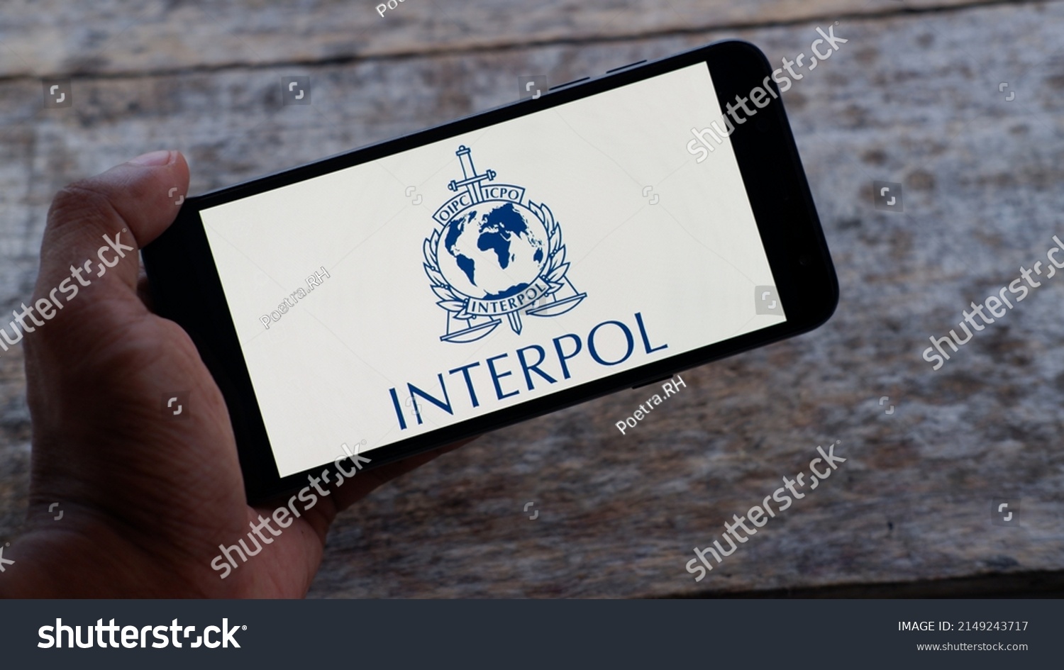 Jakarta Indonesia April 24 2022 Interpol Stock Photo 2149243717 ...