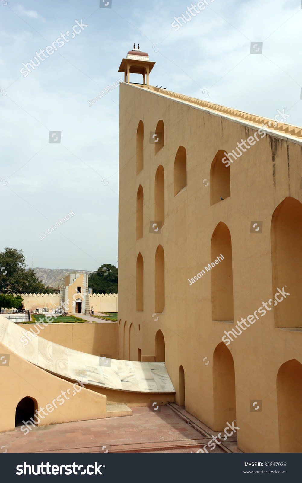 Jantar Mantar Is An Astronomical Observatory In Jaipur, Built By ...