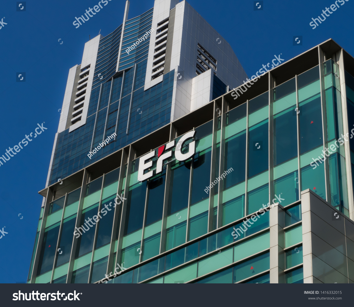 January 31 2018 Singapore Efg Bank Stock Photo Edit Now 1416332015