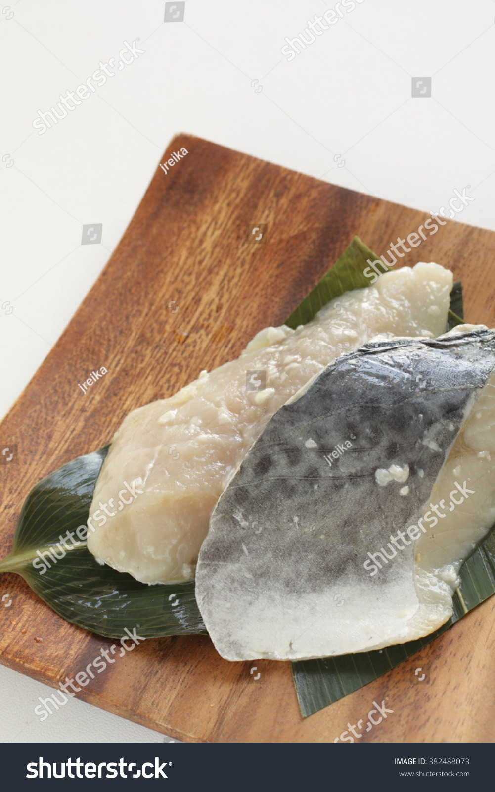 Japanese Food Sawara Fish Fillet Marinated Stock Photo Edit Now 382488073