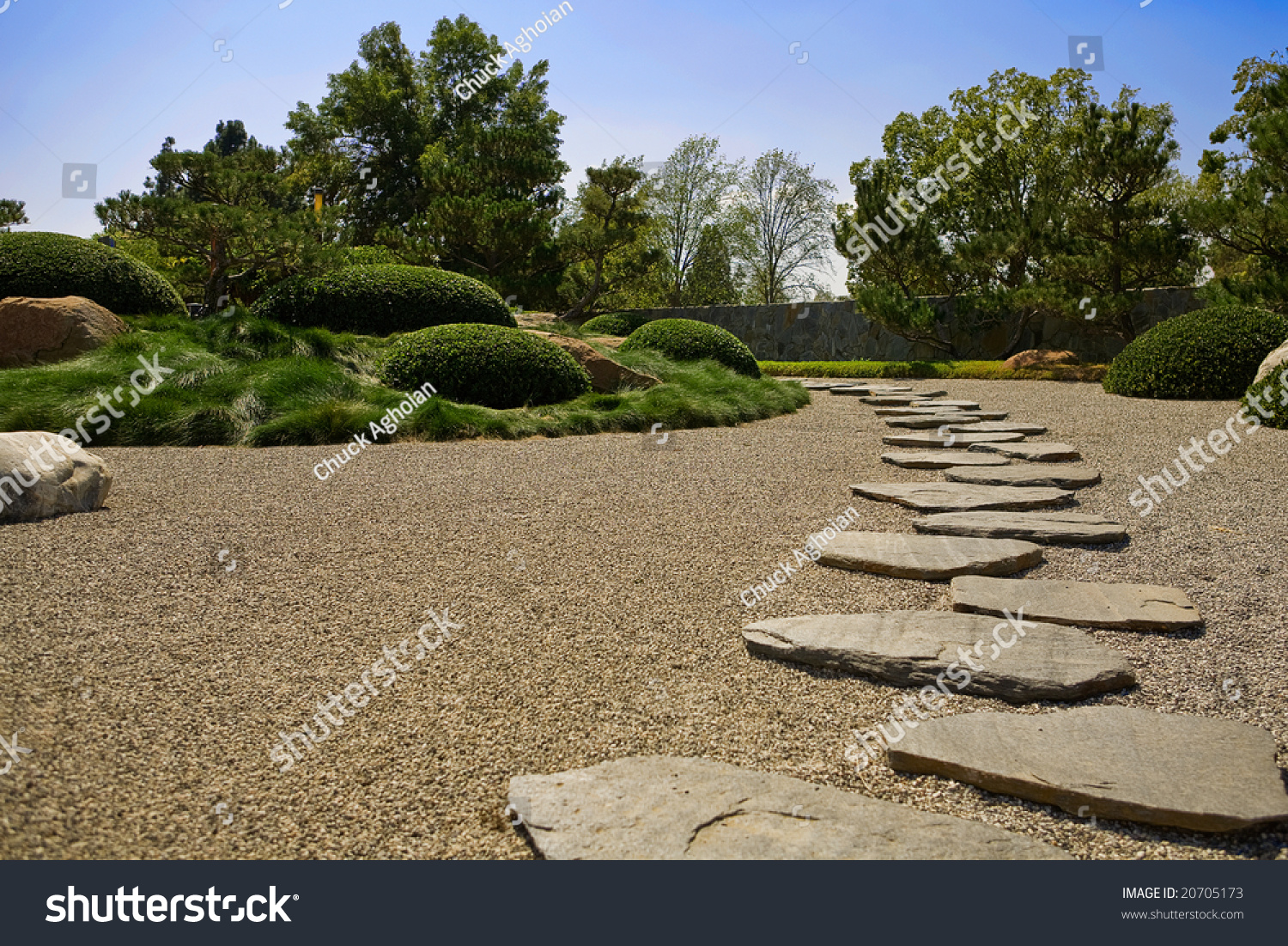 Japanese Garden Path Stock Photo 20705173 - Shutterstock