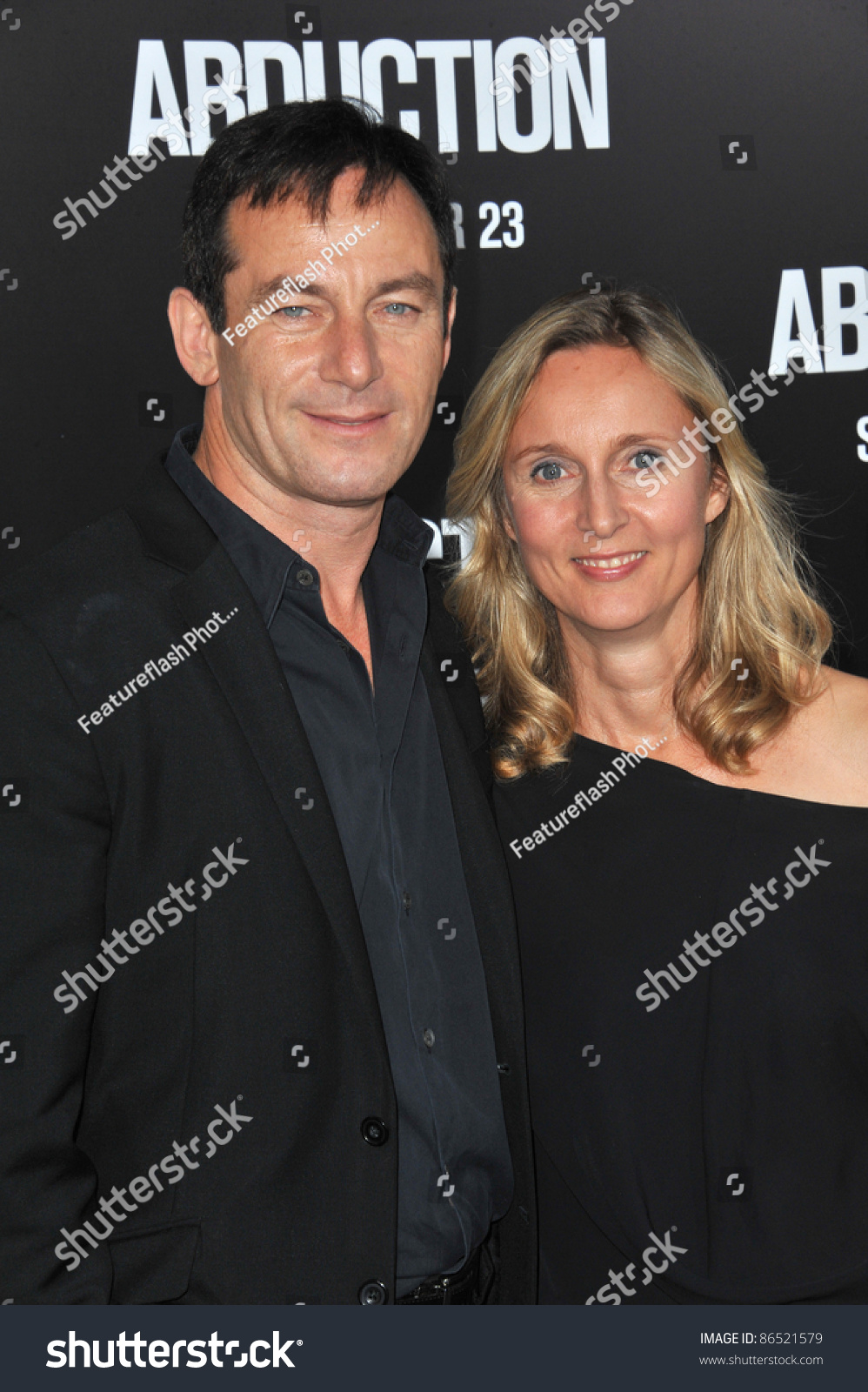 Jason Isaacs & Wife At The World Premiere Of His New Movie 