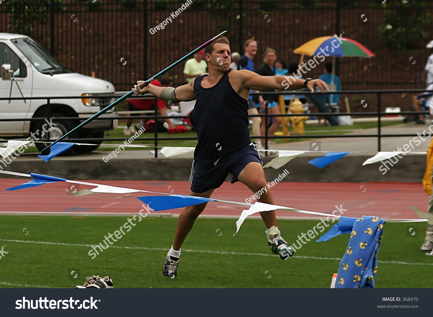 Javelin Thrower Stock Photo 368470 - Shutterstock