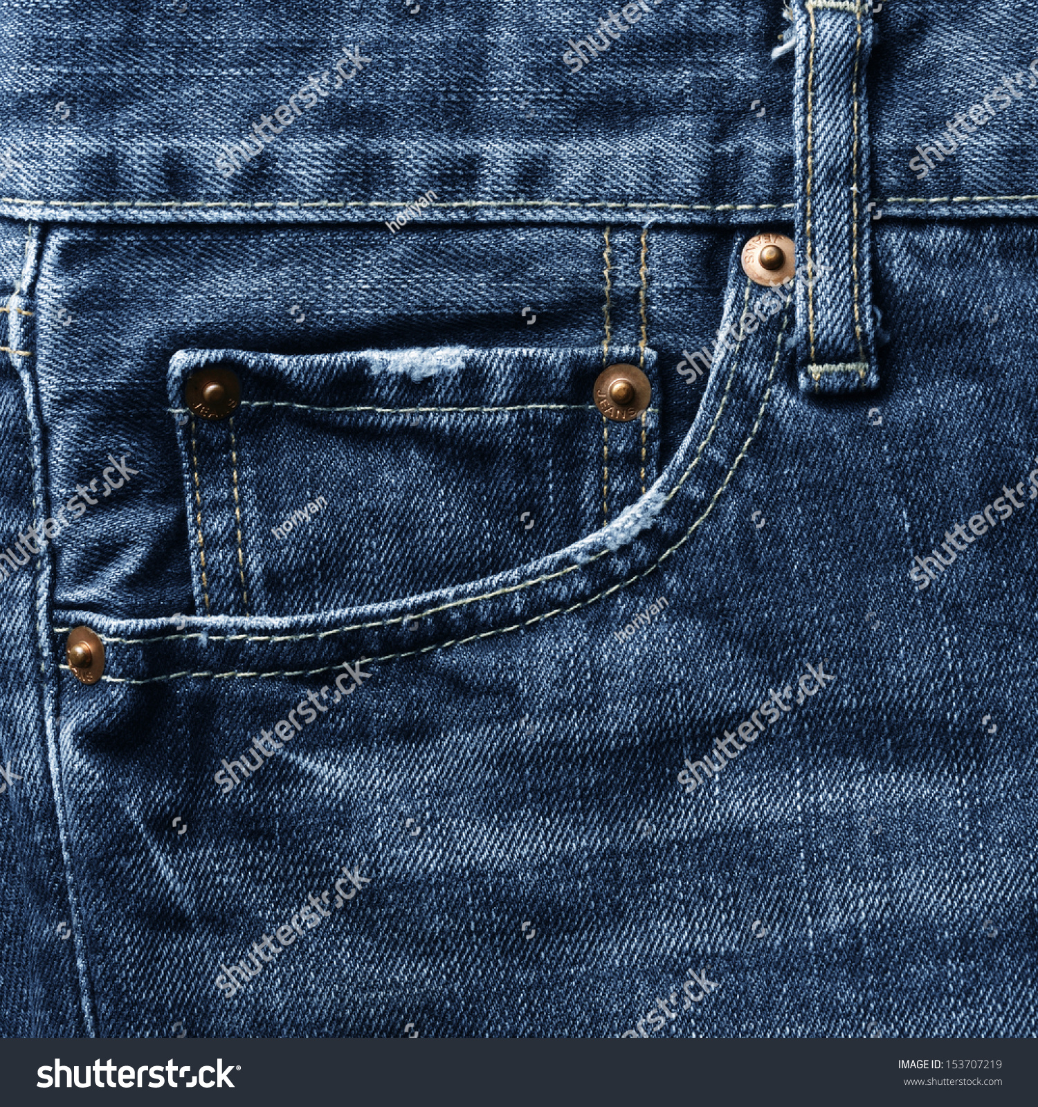 Jeans Texture Stock Photo 153707219 : Shutterstock