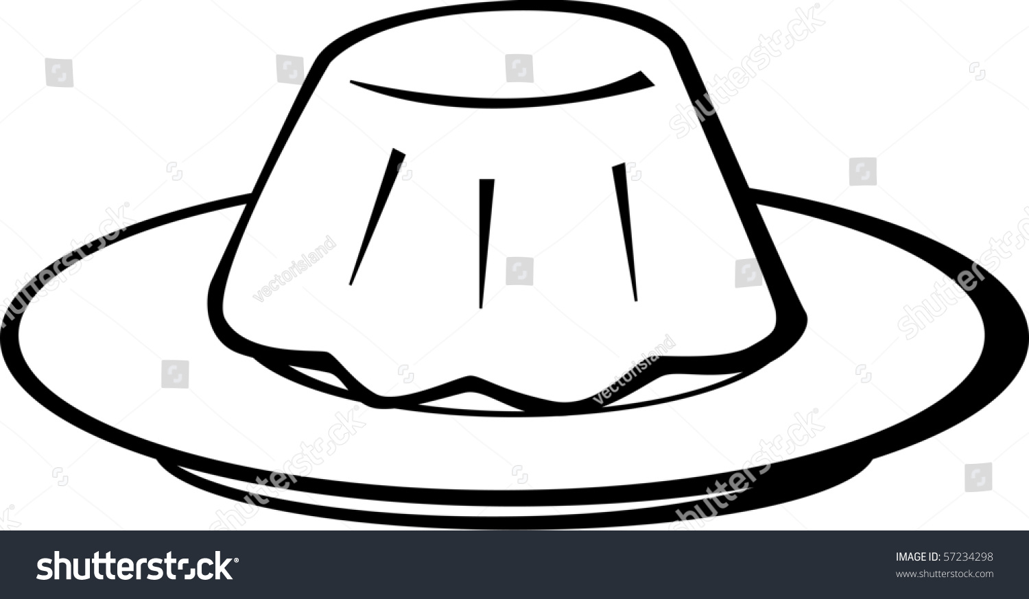 Jelly Gelatin Dessert Stock Illustration 57234298 - Shutterstock