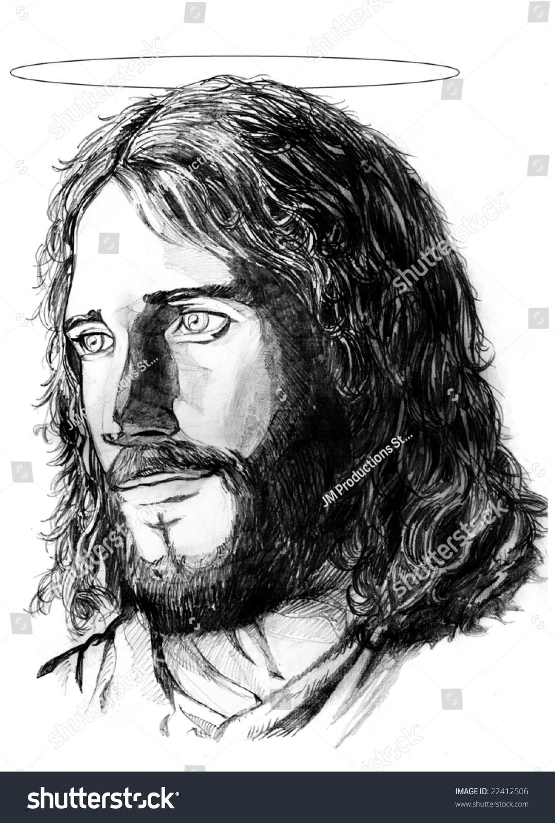 Jesus Peacemaker Stock Illustration 22412506 - Shutterstock