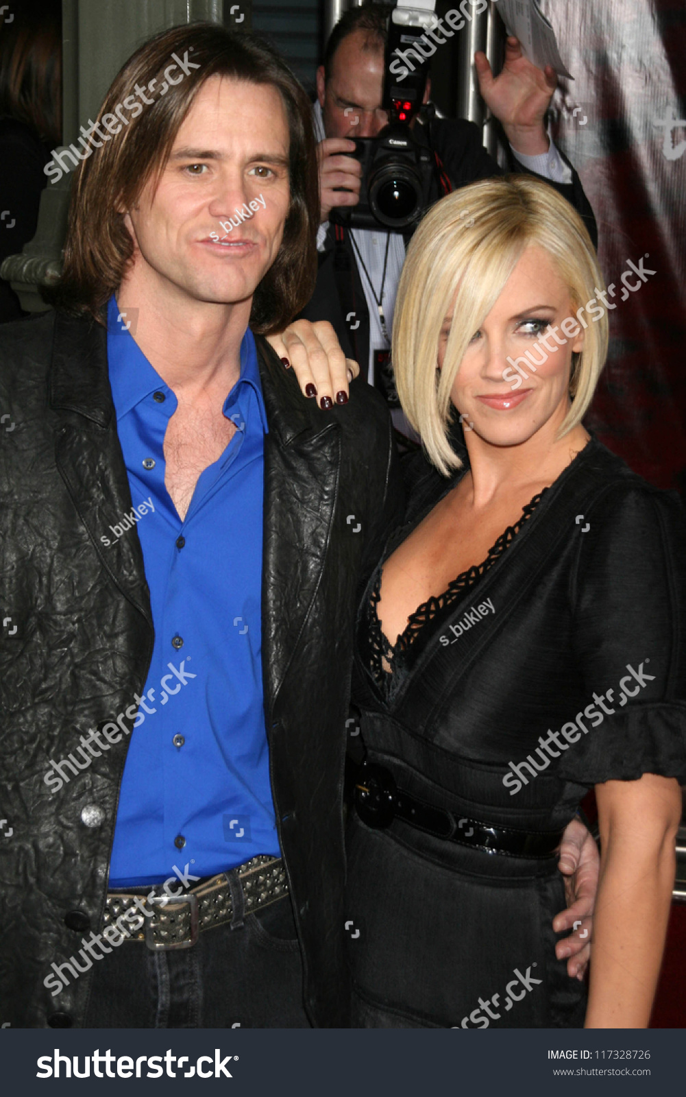 Jim Carrey Jenny Mccarthy Los Angeles Stock Photo Edit Now 117328726