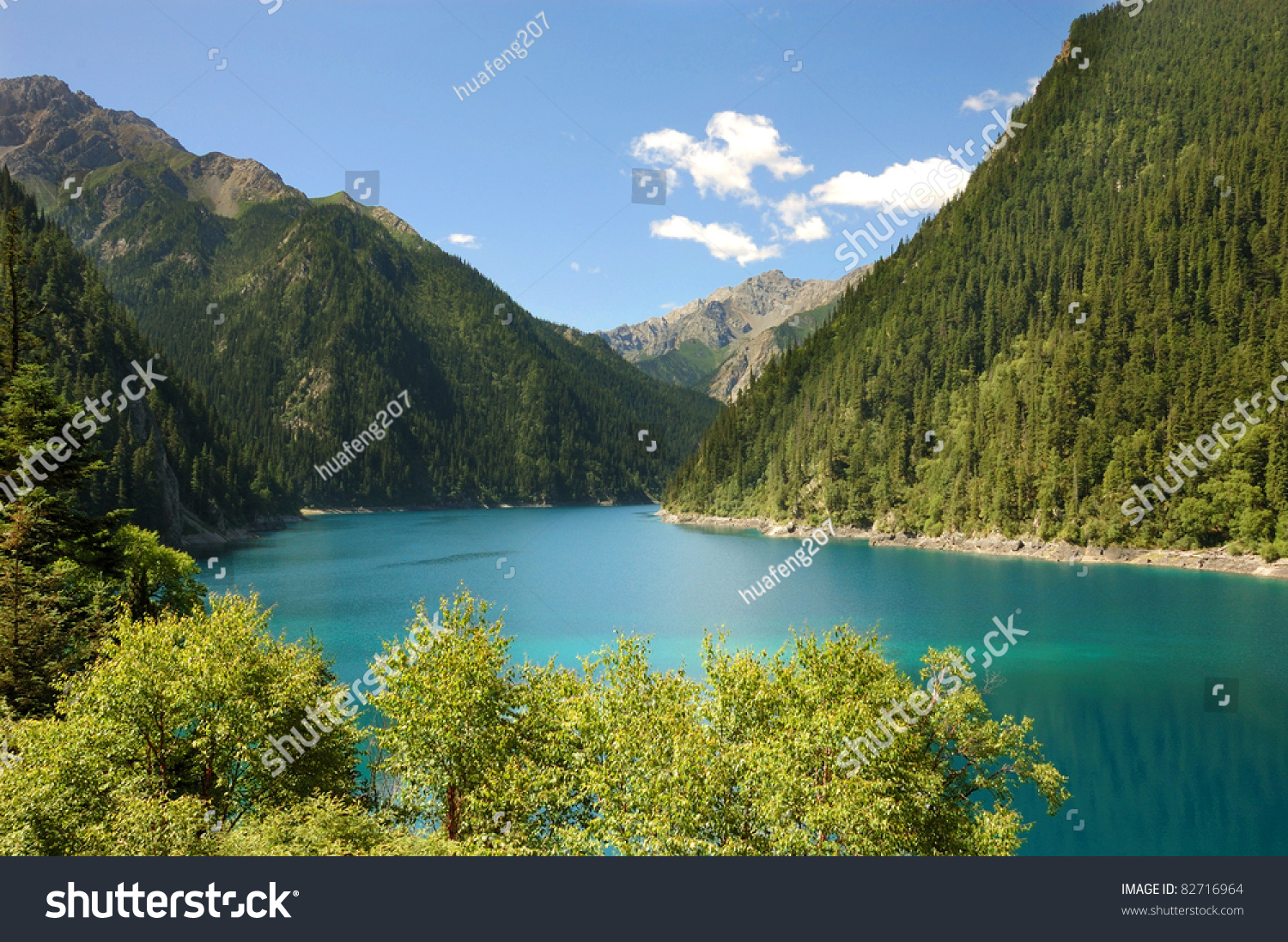 Jiuzhaigou Valley Scenic And Historic Interest Area, China Stock Photo ...