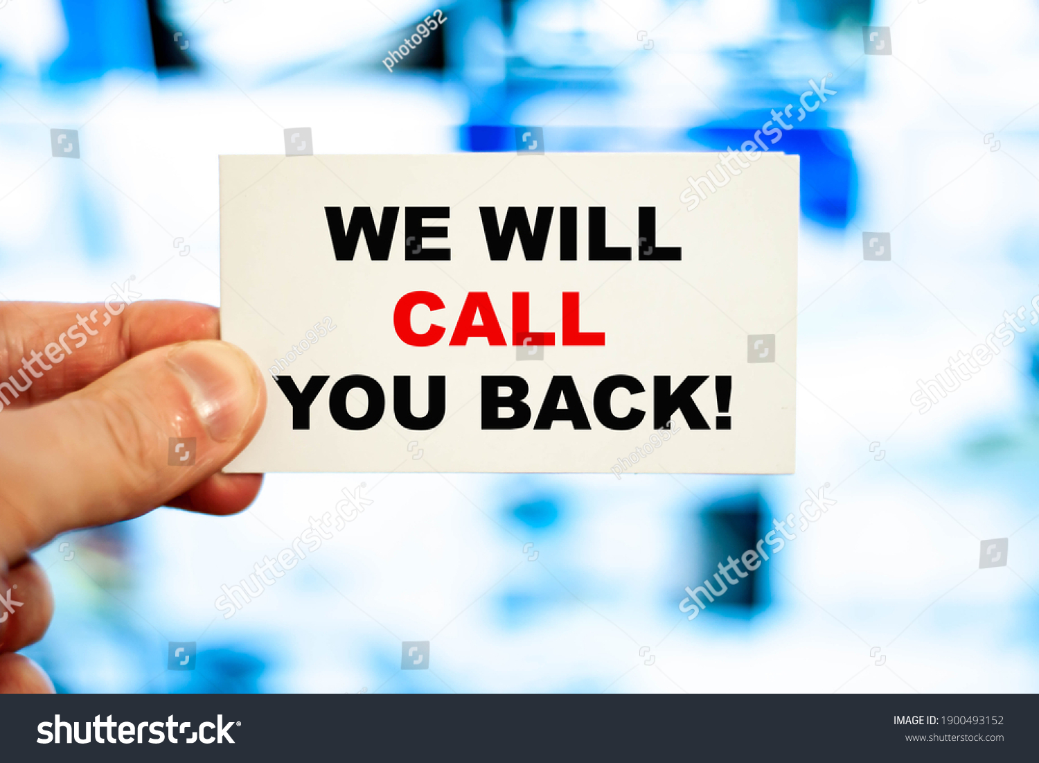 i will call you back message