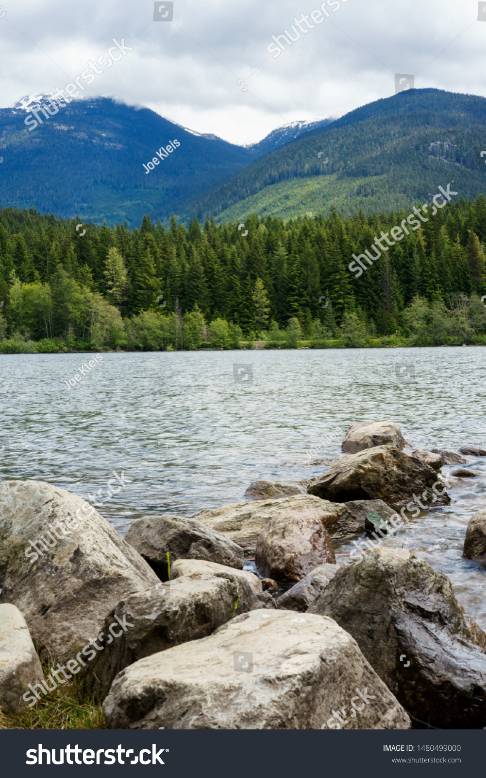 Joffre Lakes Bc Canada Crystal Clear Stock Photo Edit Now 1480499000