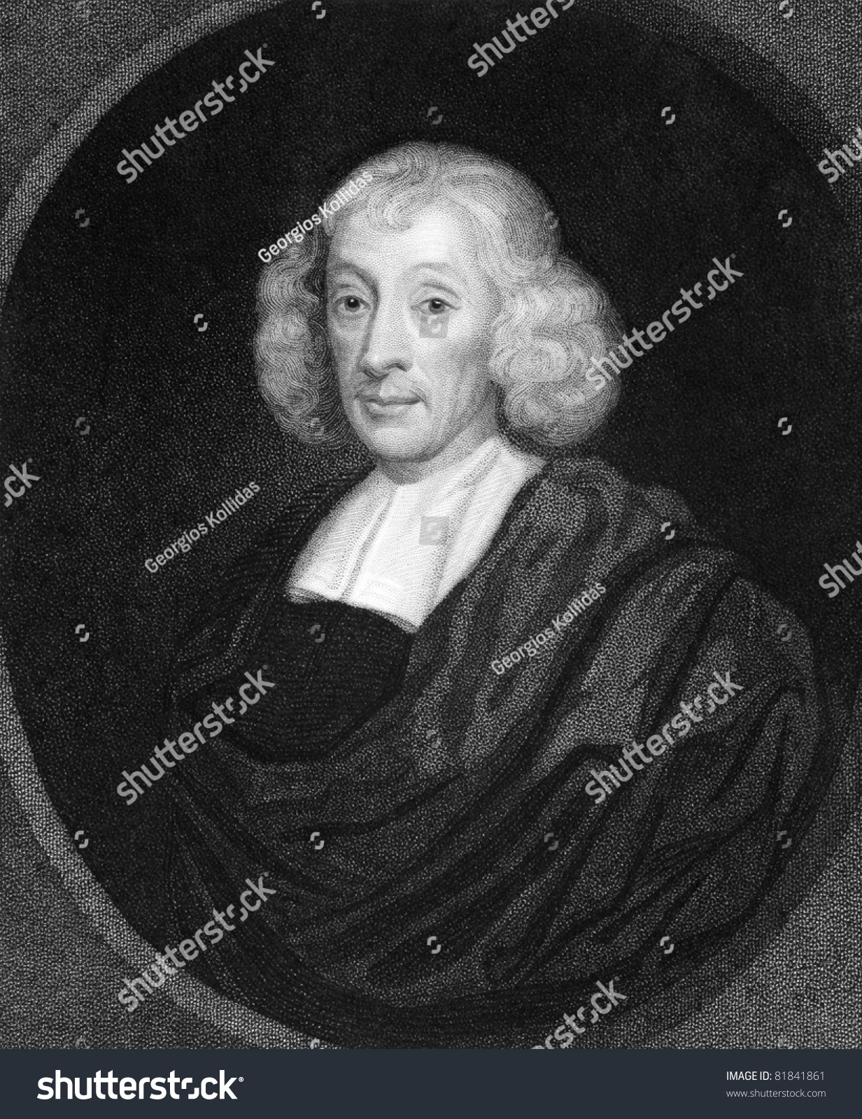 John Ray (1627-1705). Engraved By H.Meyer And Published In The Gallery ...