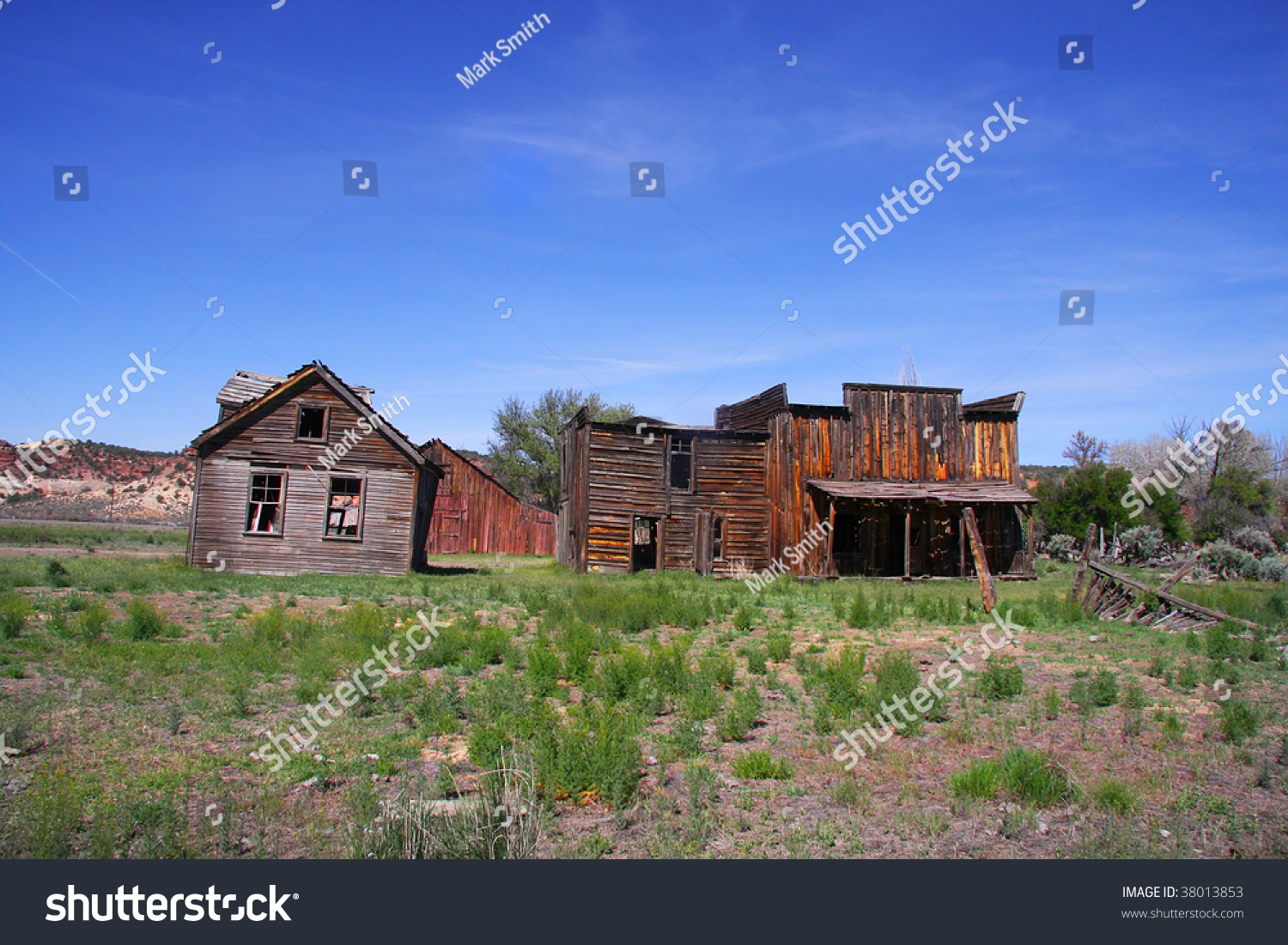 Johnson Ranch Where Western Movies Were Stock Photo Edit Now