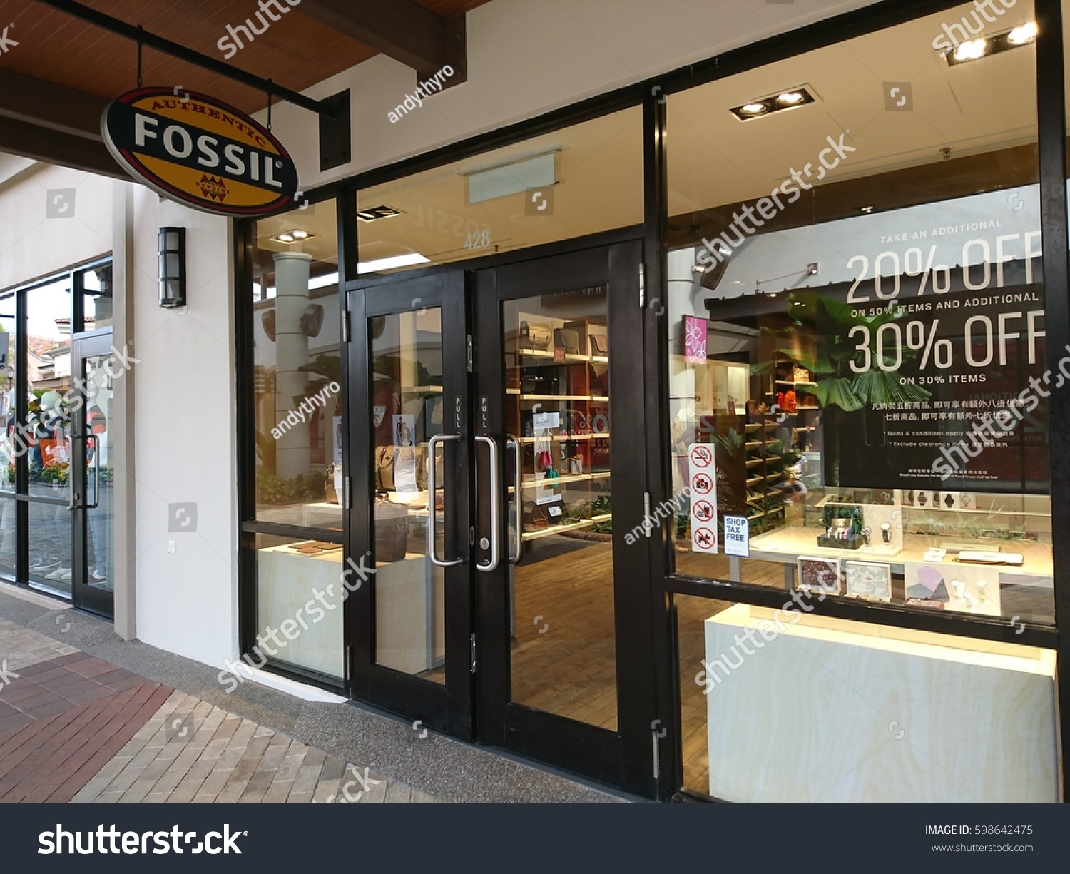 Johor Bahru Malaysia 10 Mac 2017fossil Stock Photo ...