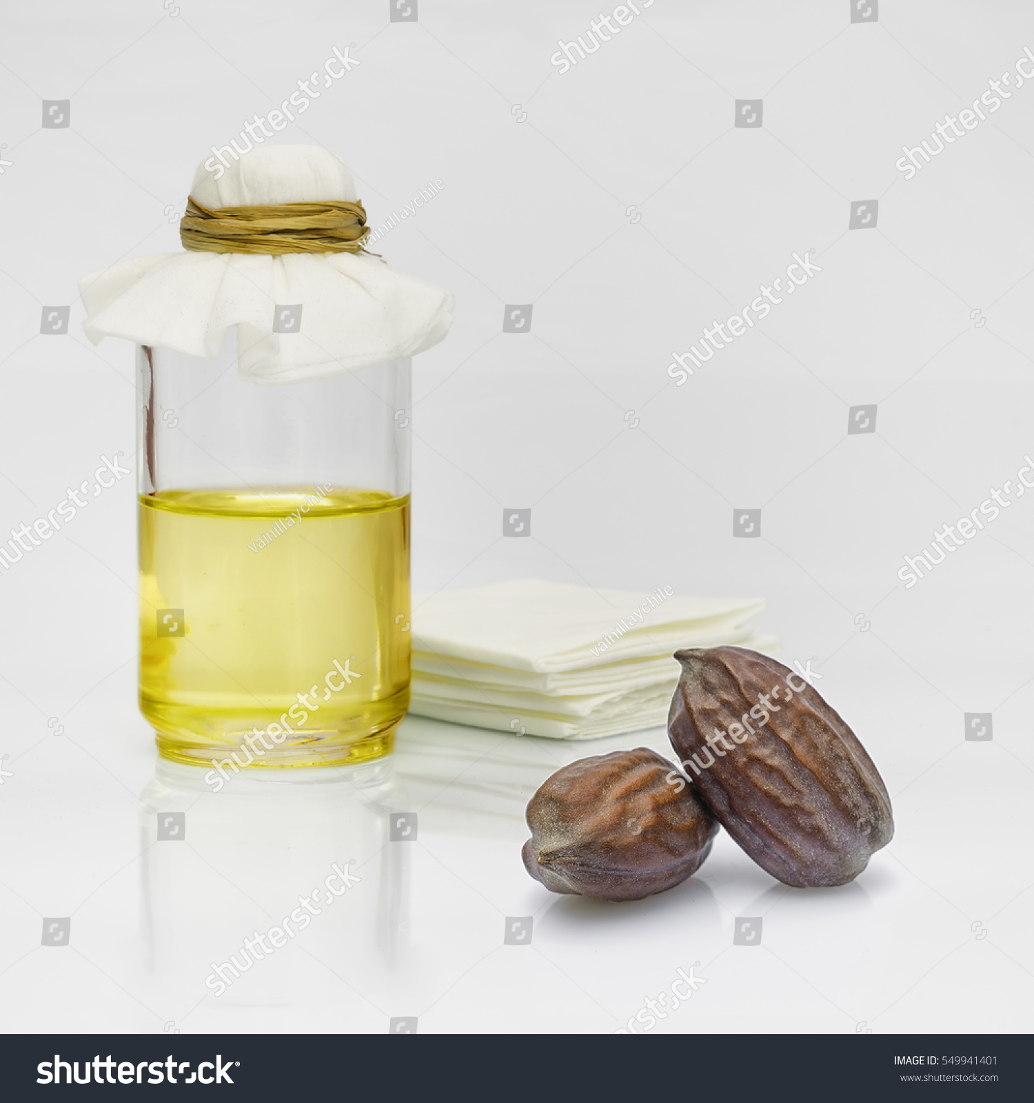 Jojoba Simmondsia Chinensis Seeds Oil On Stock Photo 549941401 - Shutterstock