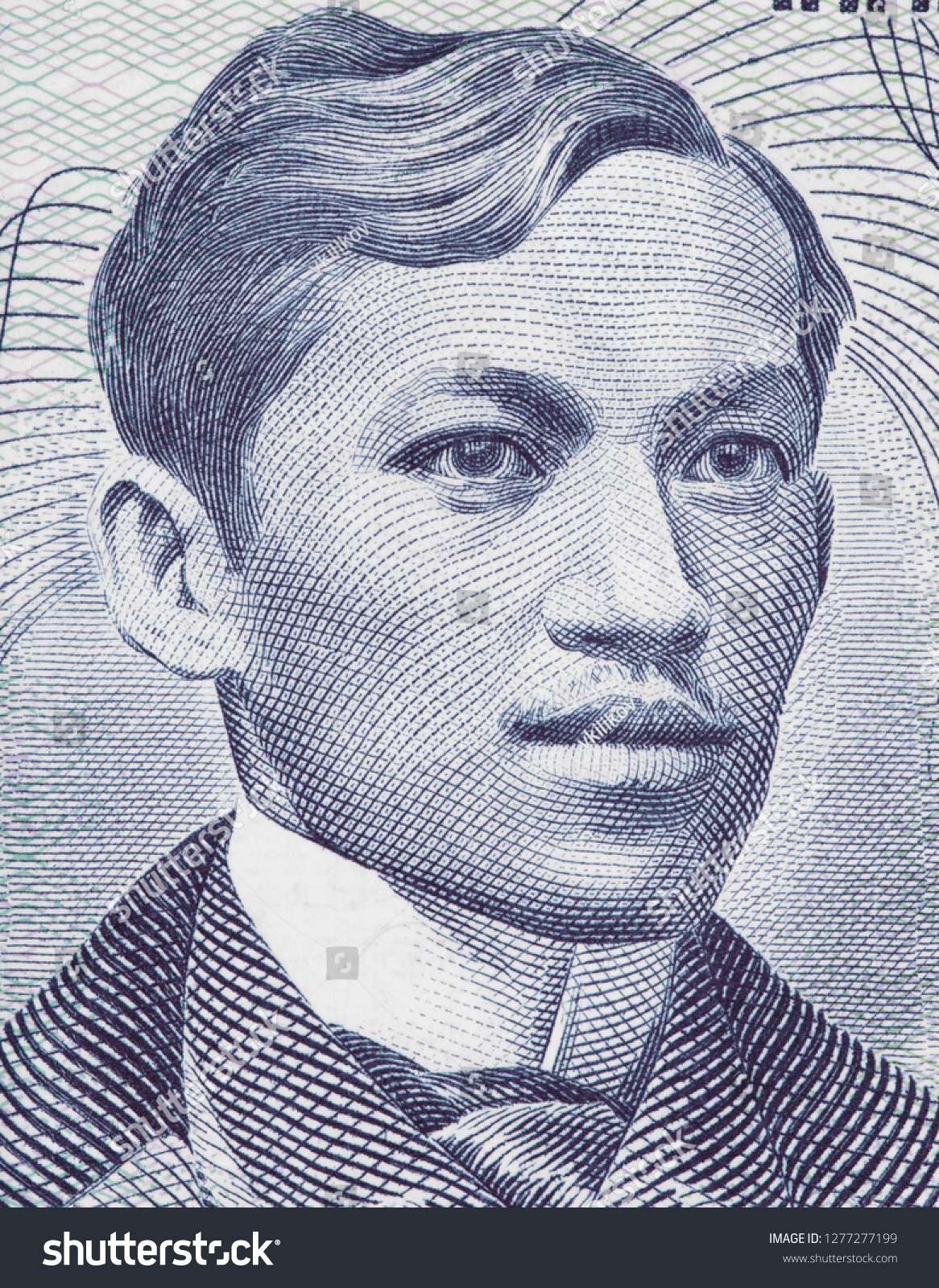 Jose Rizal Portrait On Philippine Peso Stock Photo Edit Now 1277277199