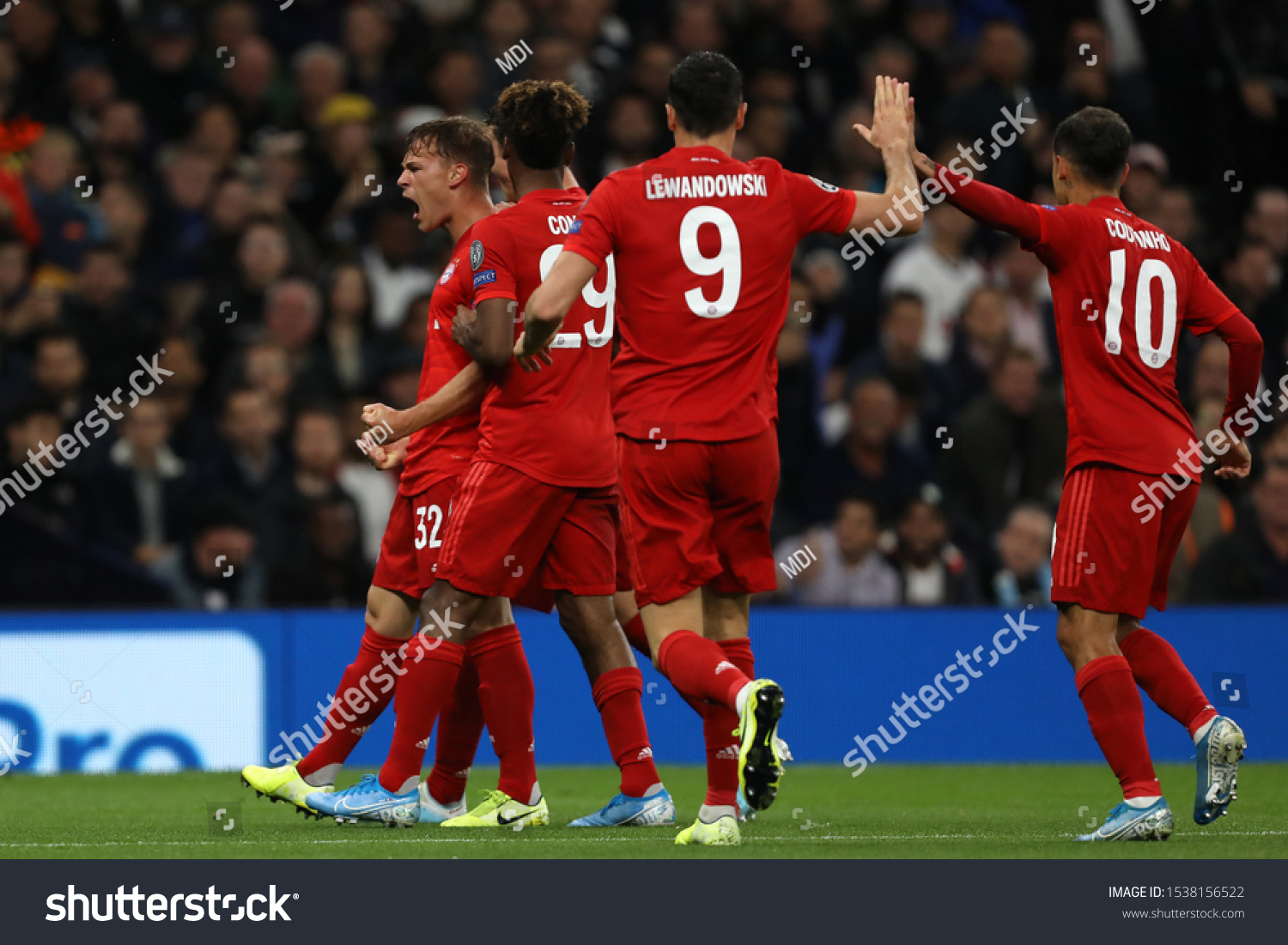 Joshua Kimmich Bayern Munich Celebrates His Stock Photo Edit Now 1538156522