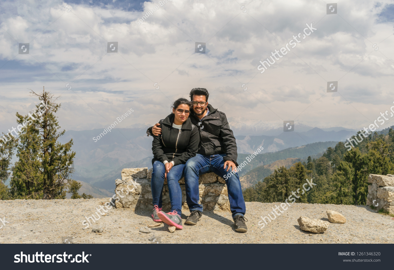 Jot Khajjiar Himachal Pradesh India 14march2018 Stock Photo 1261346320 ...