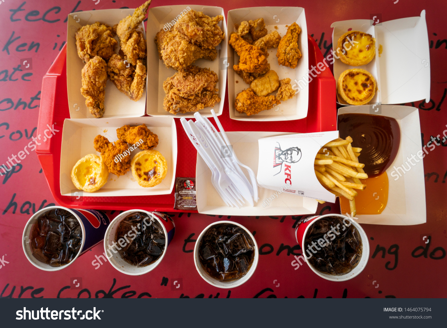 July 29 2019 Bangkok Thailand Kfc Stock Photo Edit Now 1464075794