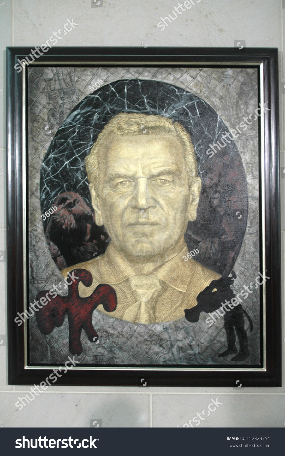 july 10 2007 berlin the official portrait painting of former chancellor gerhard schroder - Gerhard Schroder Lebenslauf july 10 2007 berlin the official portrait painting of former chancellor gerhard schroder - Gerhard Schroder Lebenslauf