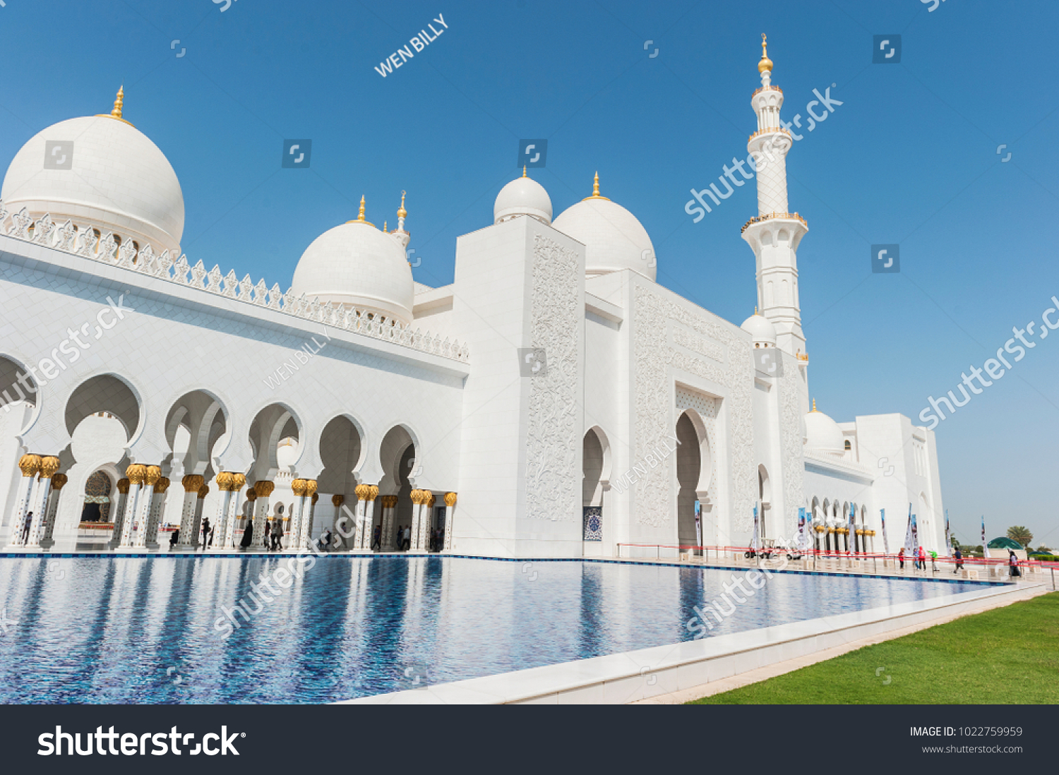 Jumeirah Mosque Uae Stock Photo Edit Now