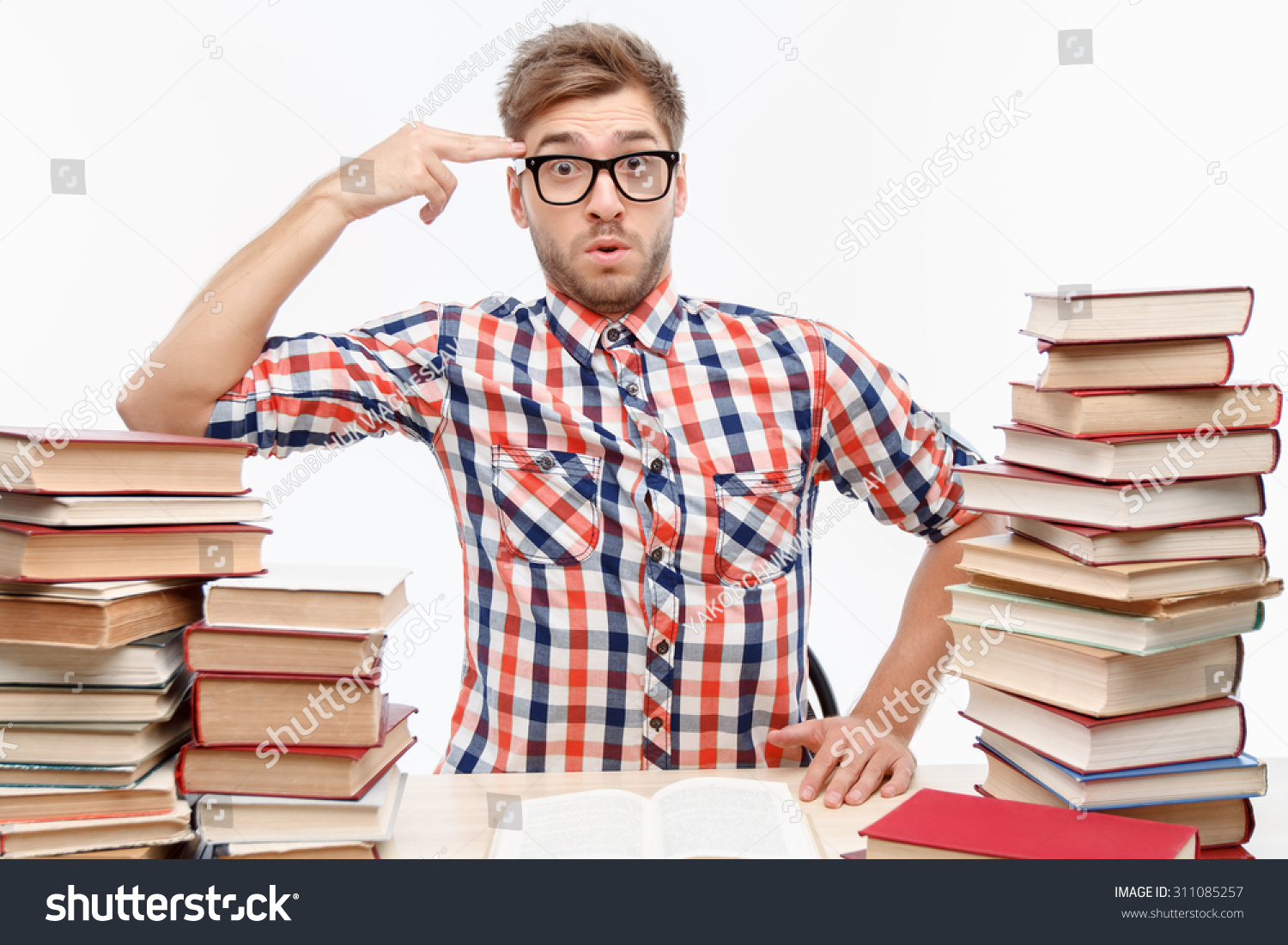 Just Kill Me Exhausted Young Student Stock Photo 311085257 | Shutterstock