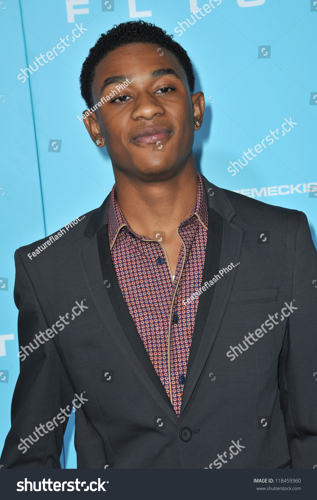 Justin Martin At The Los Angeles Premiere Of His New Movie 