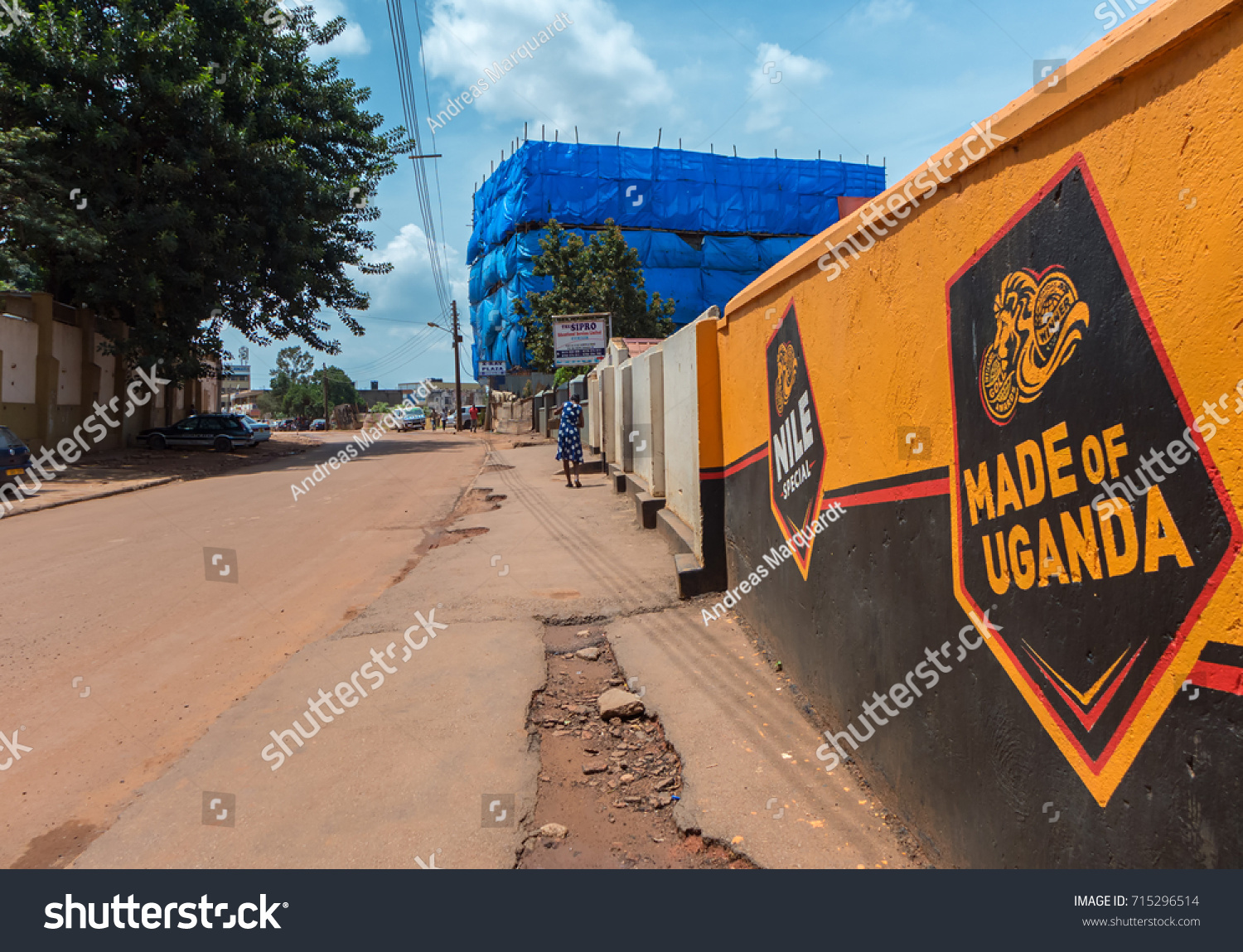 Kampala Uganda April 22 2017 Road Stock Photo 715296514 | Shutterstock