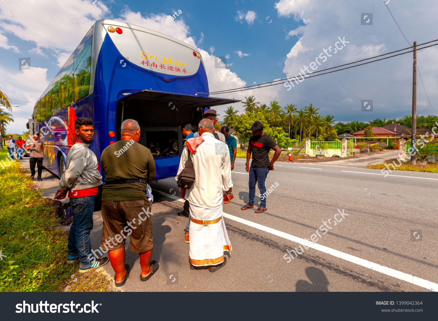 Kampong Permatang Raja Malaysia January 11 Stock Photo Edit Now 1399042364