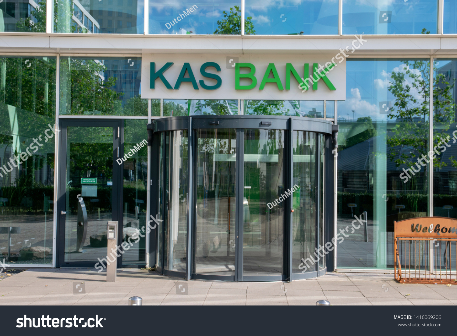 Kas Bank Entrance Amsterdam Netherlands 2019 Stock Photo Edit Now 1416069206