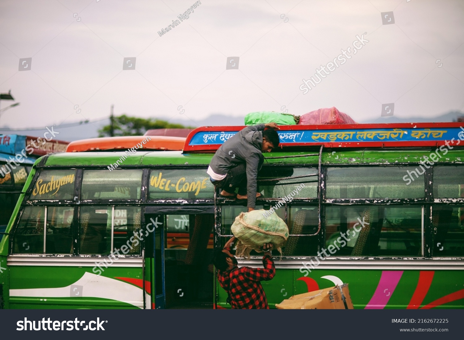 621 Kathmandu Bus Immagini Foto Stock E Grafica Vettoriale Shutterstock