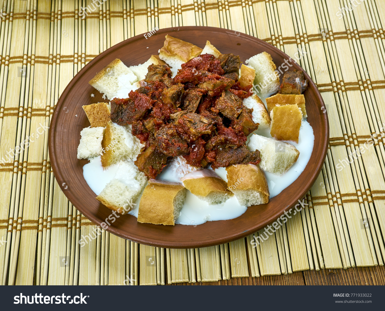 Pideli Kebap Yapılışı Pideli Kebap Yapılışı