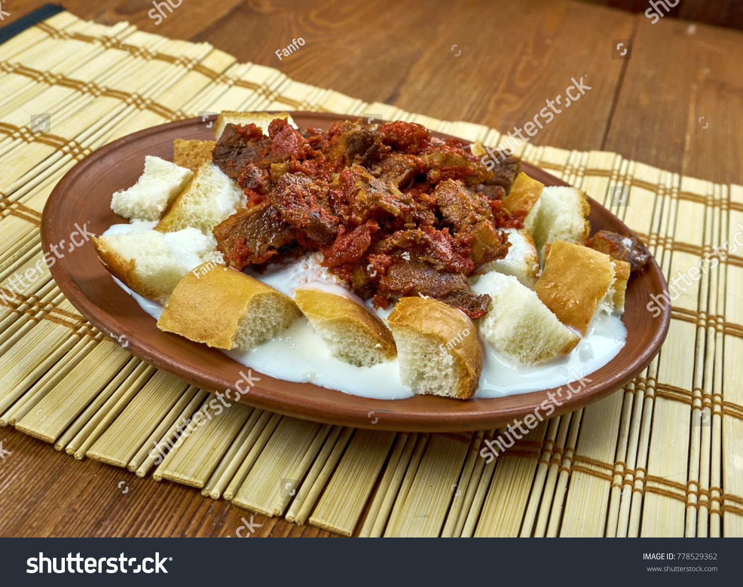 Pideli Kebap Yapılışı Pideli Kebap Yapılışı