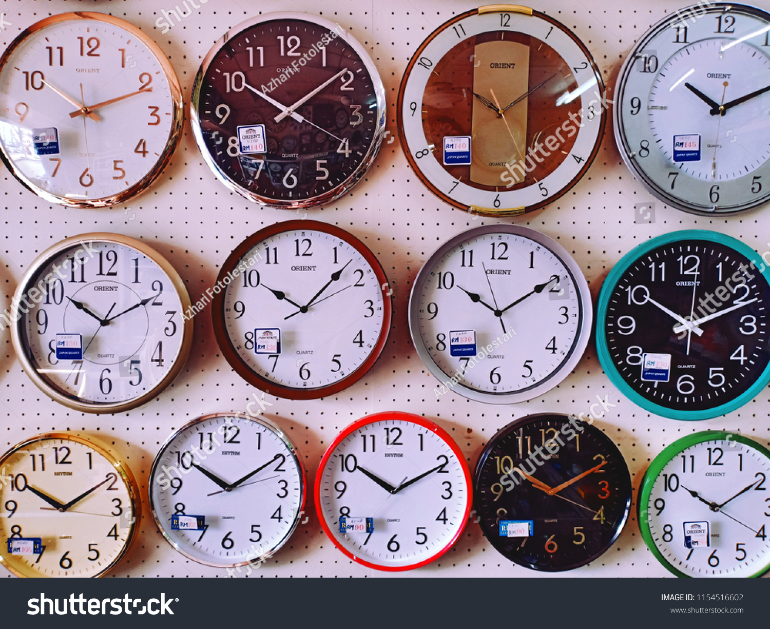 orient wall clock