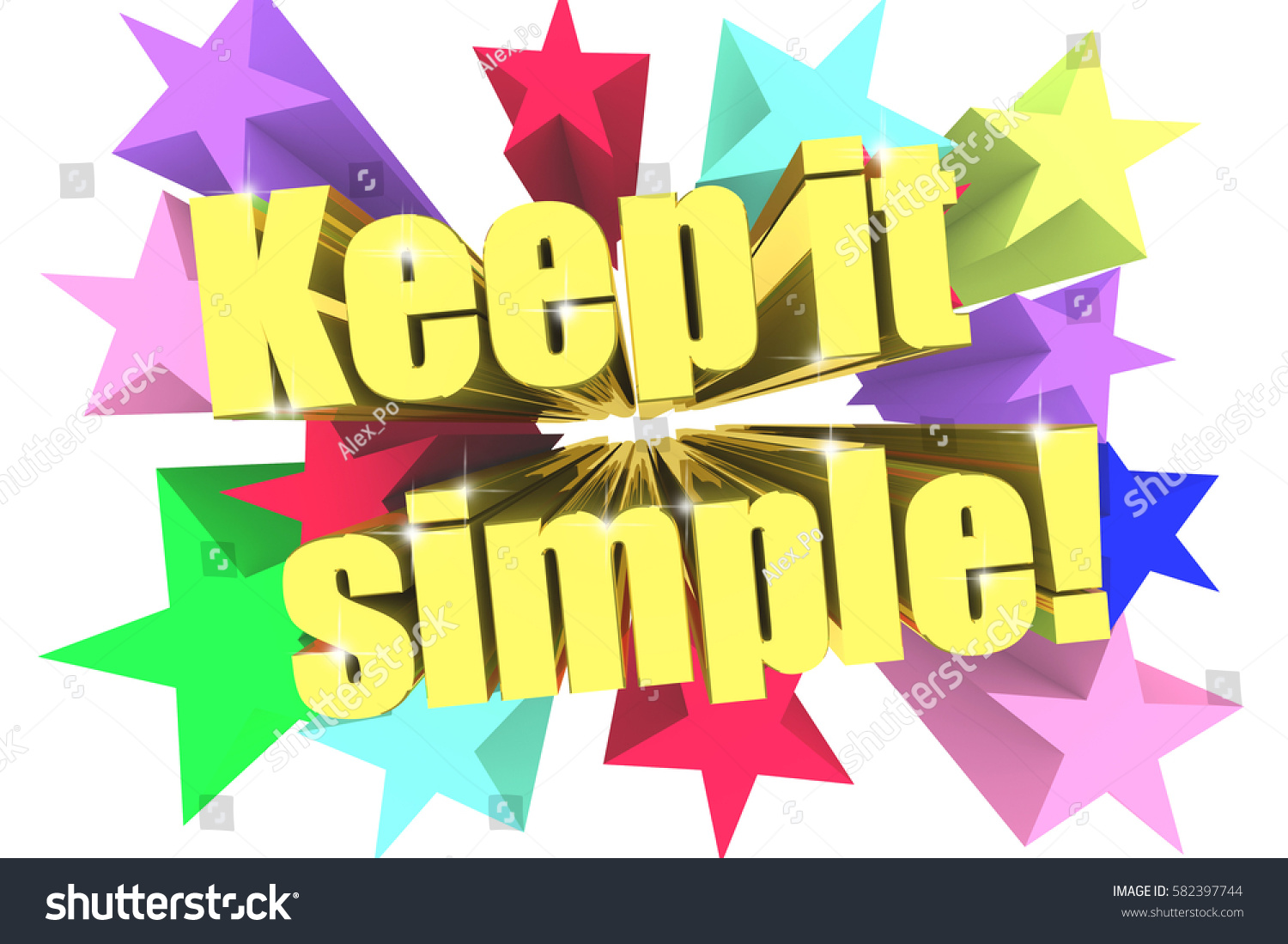 Keep Simple Slogan Golden Text Vivid Stock Illustration 582397744 Keep Simple Slogan Golden Text Vivid Stock Illustration 582397744
