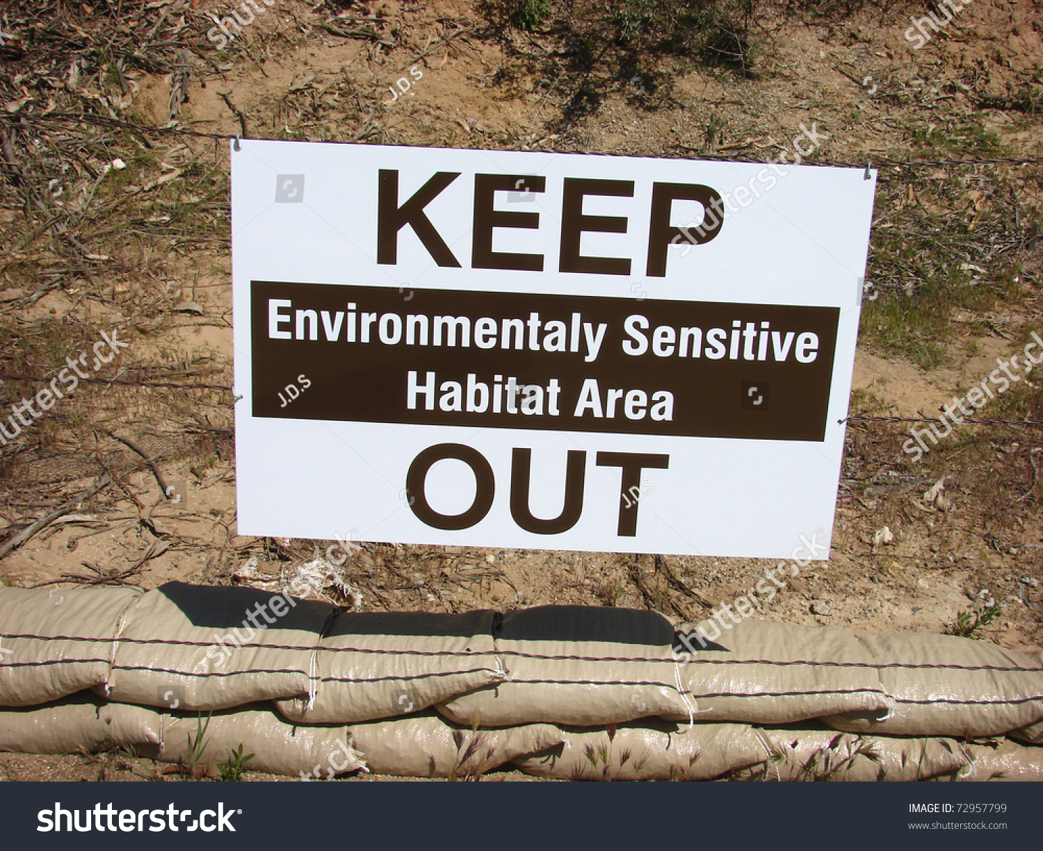 keep-out-environmentally-sensitive-area-sign-72957799