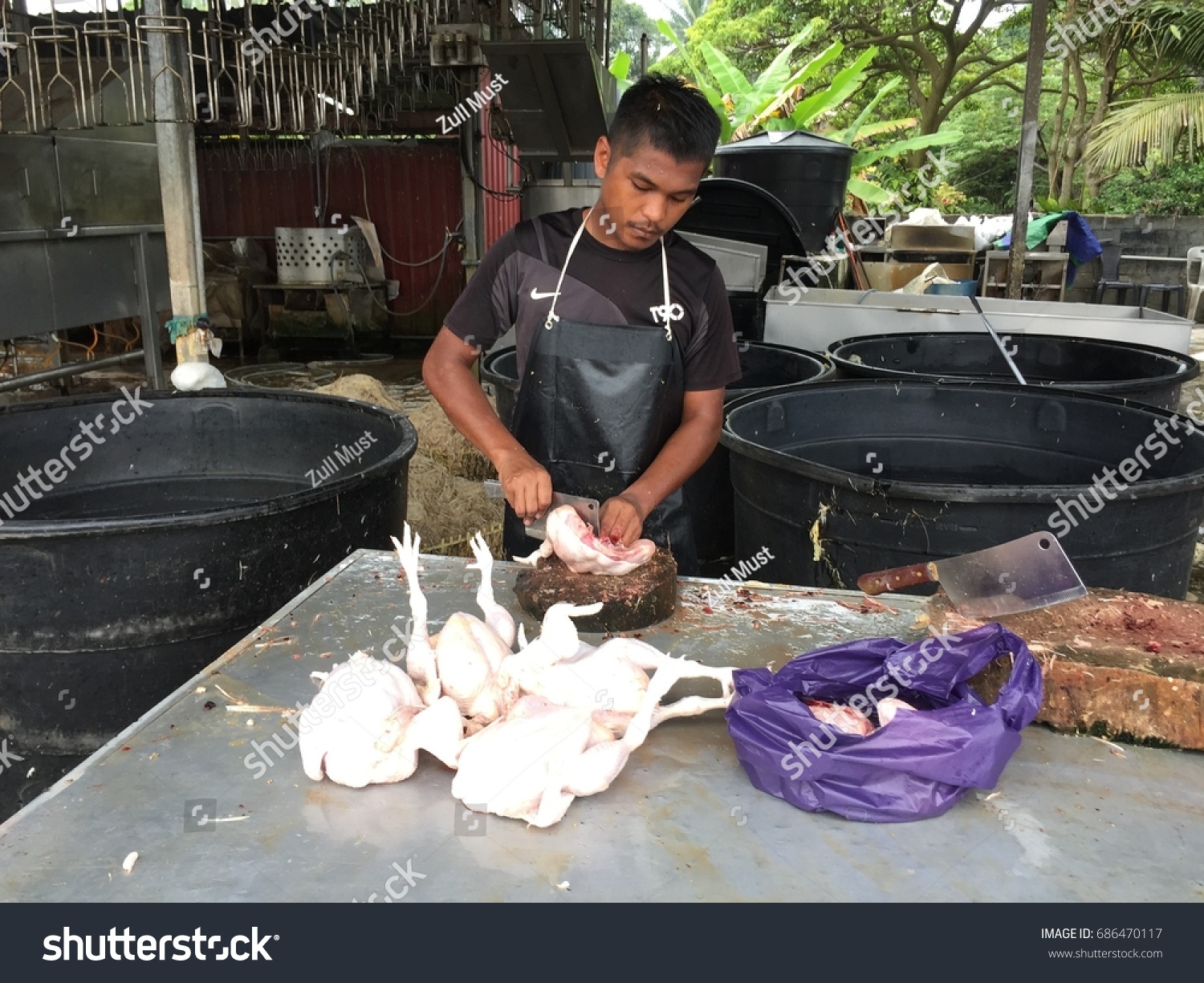 Kelantan Malaysia July 22 2017 Chicken Stock Photo Edit Now 686470117