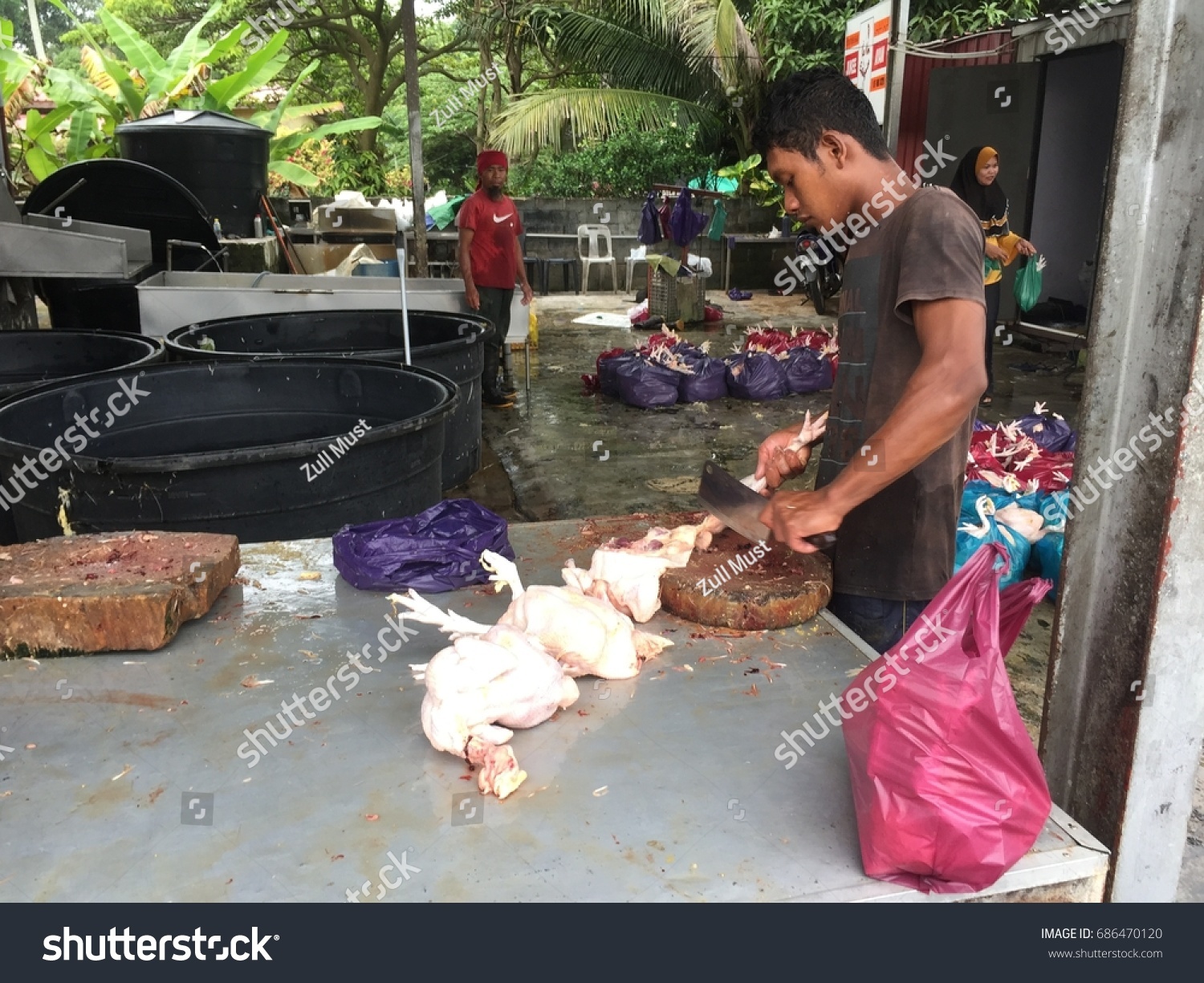 Kelantan Malaysia July 22 2017 Chicken Stock Photo Edit Now 686470120