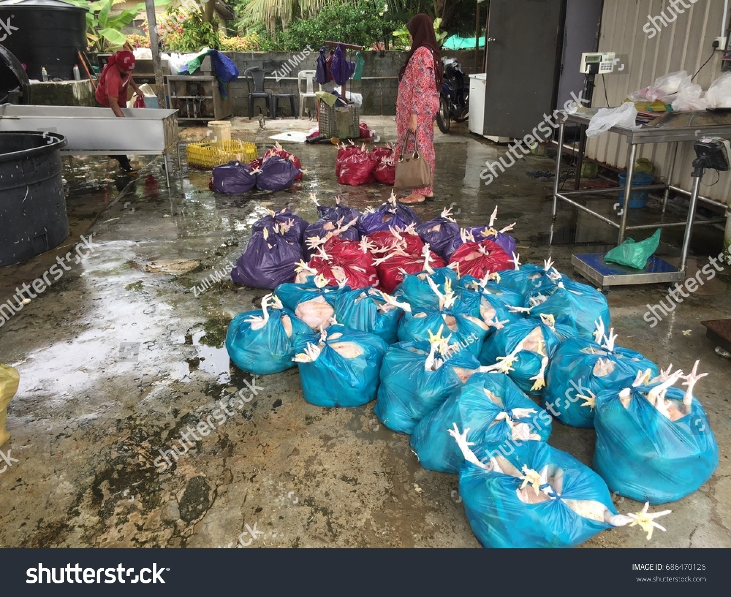 Kelantan Malaysia July 22 2017 Chicken Stock Photo Edit Now 686470126