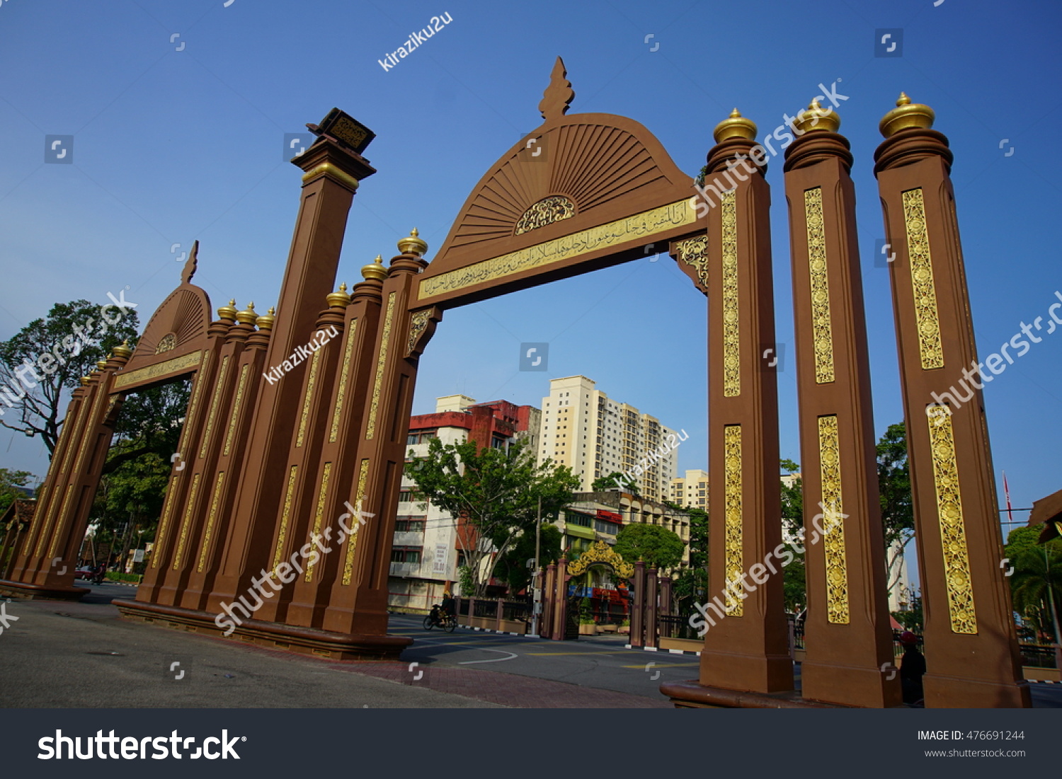 Kelantan Malaysia March 29 2016 Archway Stock Photo Edit Now 476691244