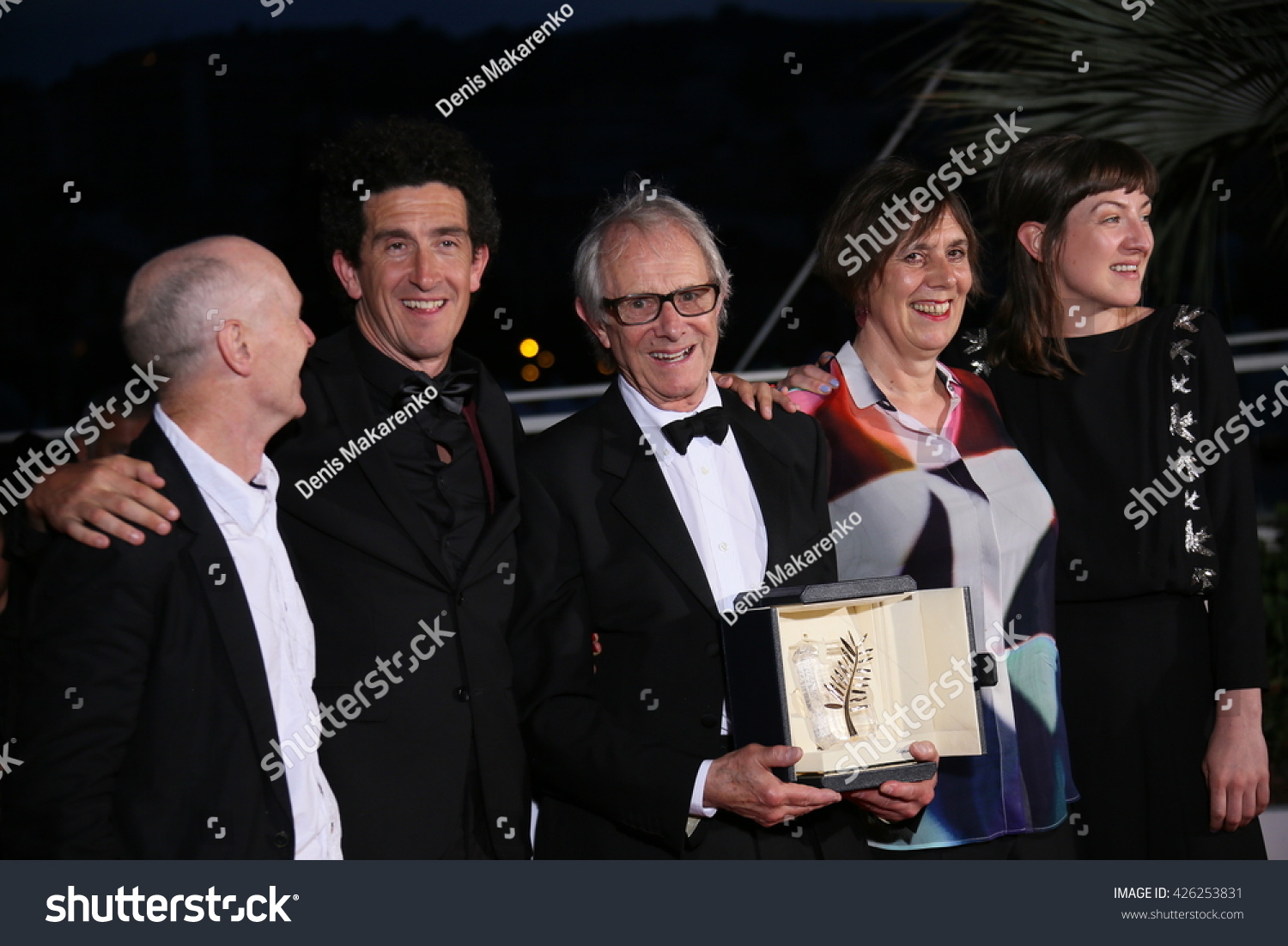 Ken Loach Screenwriter Paul Laverty Producer Stock Photo Edit Now 426253831