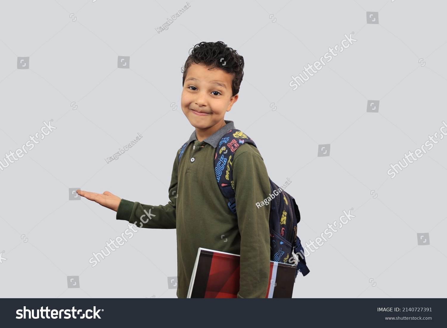 Kid Student Learning English Classroom English Stock Photo 2140727391 ...